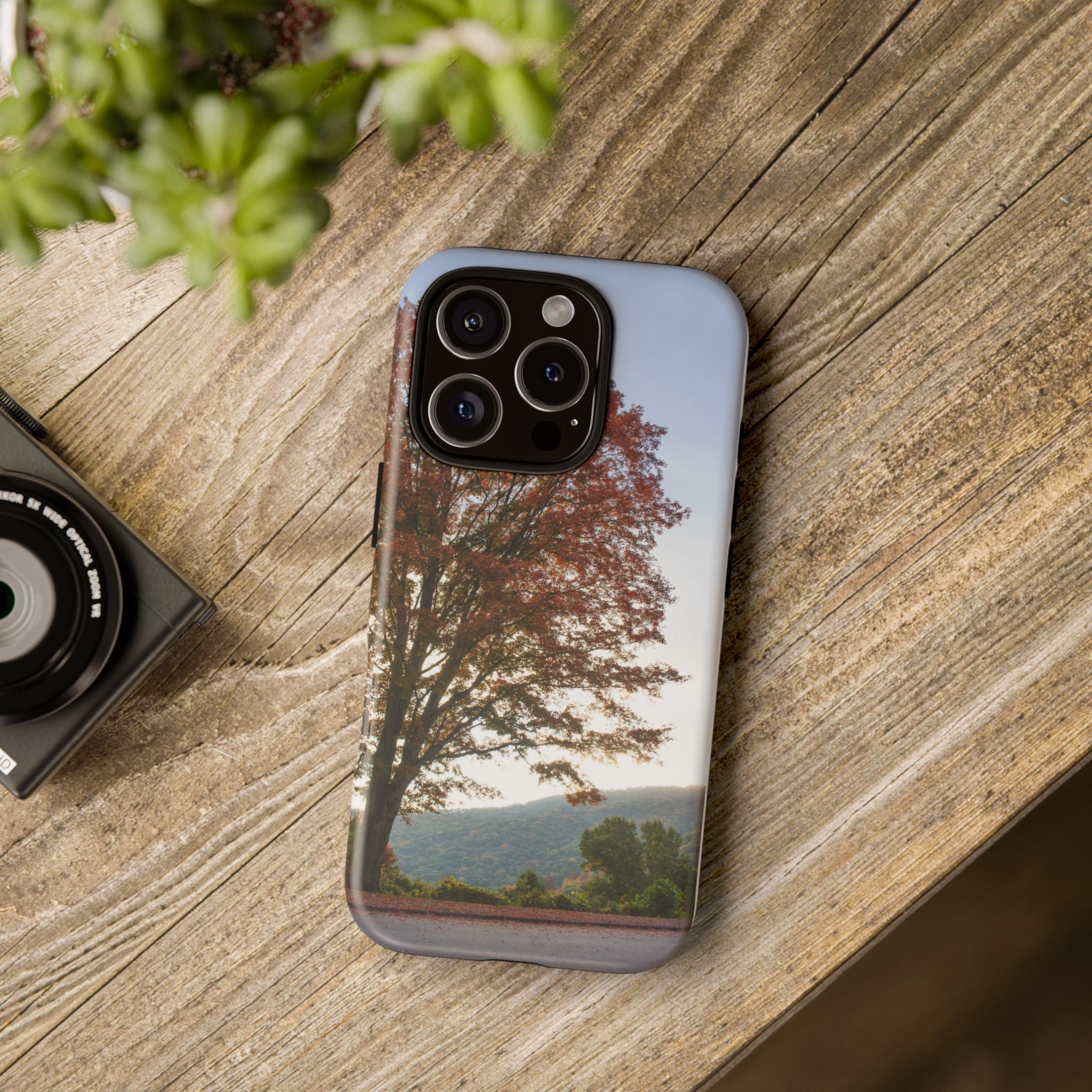 Fall Tree Phone Case, Autumn Phone Cover, Nature Lover Gift, iPhone Case, Custom Tough Cases