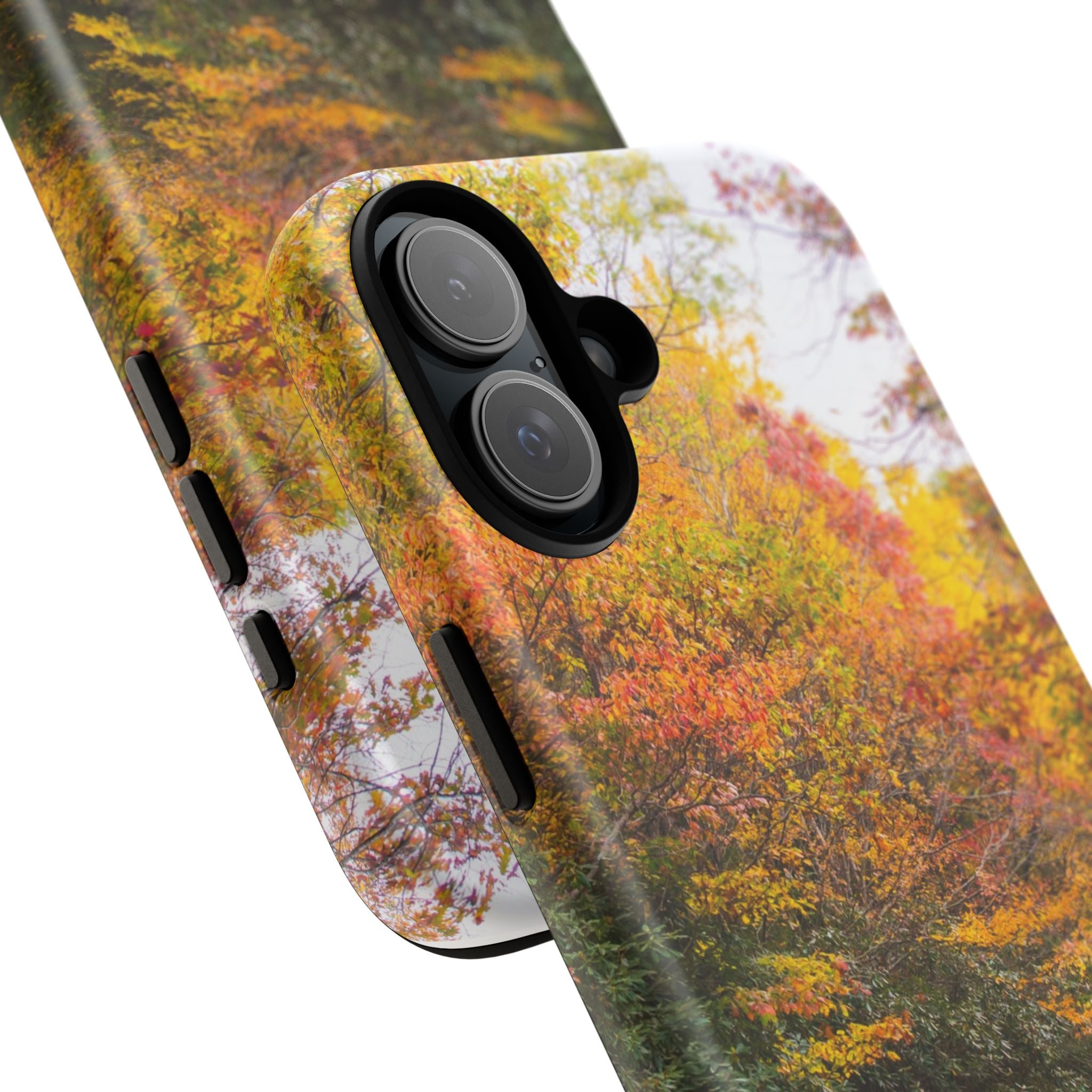 Fall Landscape Phone Case, Autumn iPhone Cover, Unique Tough Cases, Nature Lover Gift, Seasonal Phone Accessory, Eco-Friendly Design