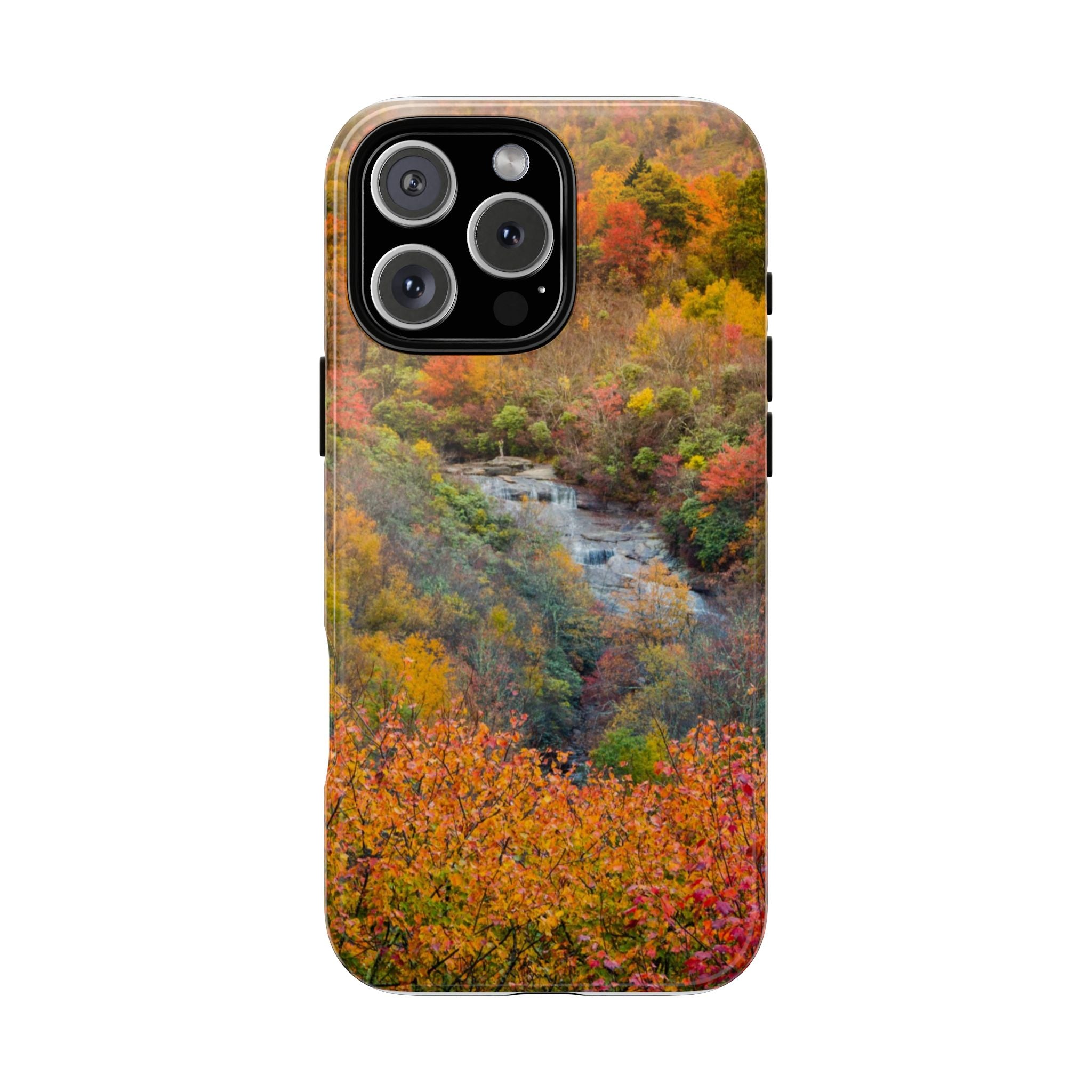 Nature-Inspired Phone Case, Tough Cases, Fall Landscape Design, Eco-Friendly, Protective Cover, Gifts for Nature Lovers