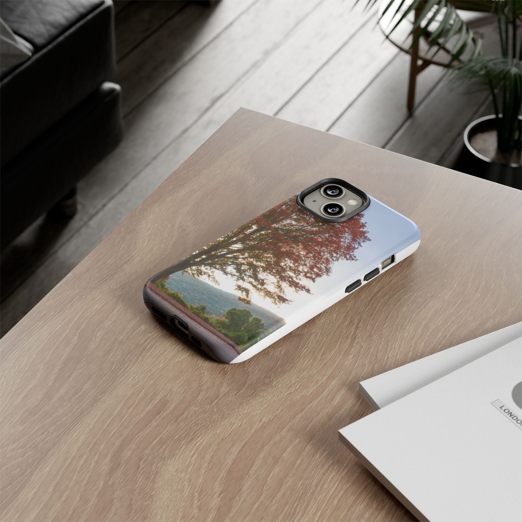 Fall Tree Phone Case, Autumn Phone Cover, Nature Lover Gift, iPhone Case, Custom Tough Cases
