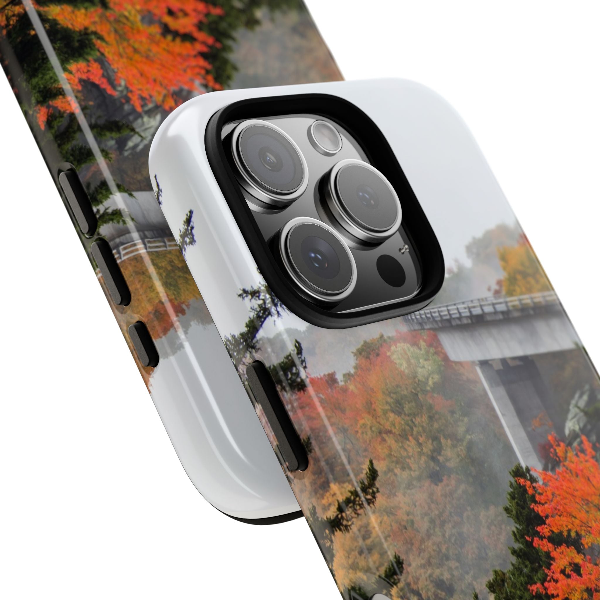 Autumn Landscape Phone Case, Fall Phone Cover, Tough Cases, Nature Lover Gift, Seasonal Decor