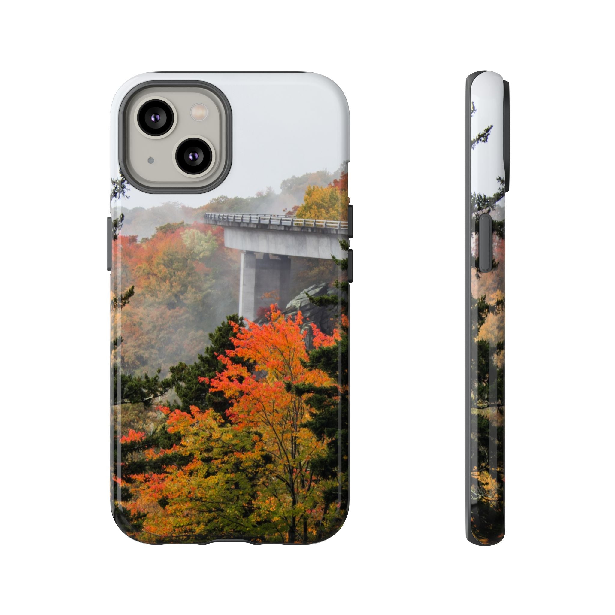 Autumn Landscape Phone Case, Fall Phone Cover, Tough Cases, Nature Lover Gift, Seasonal Decor