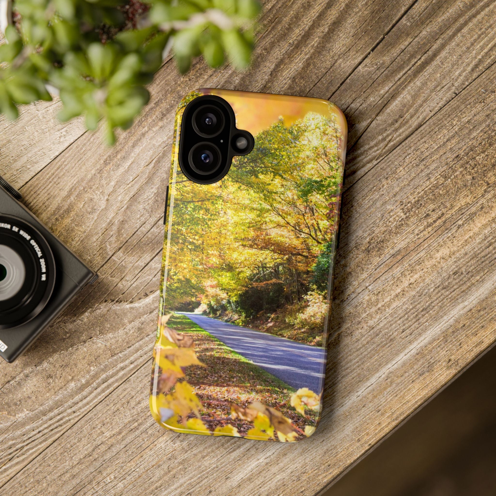 Autumn Landscape Phone Case - Nature Lover Gift, Fall Decor, Eco-Friendly Case, Phone Accessory for Hiking Enthusiasts