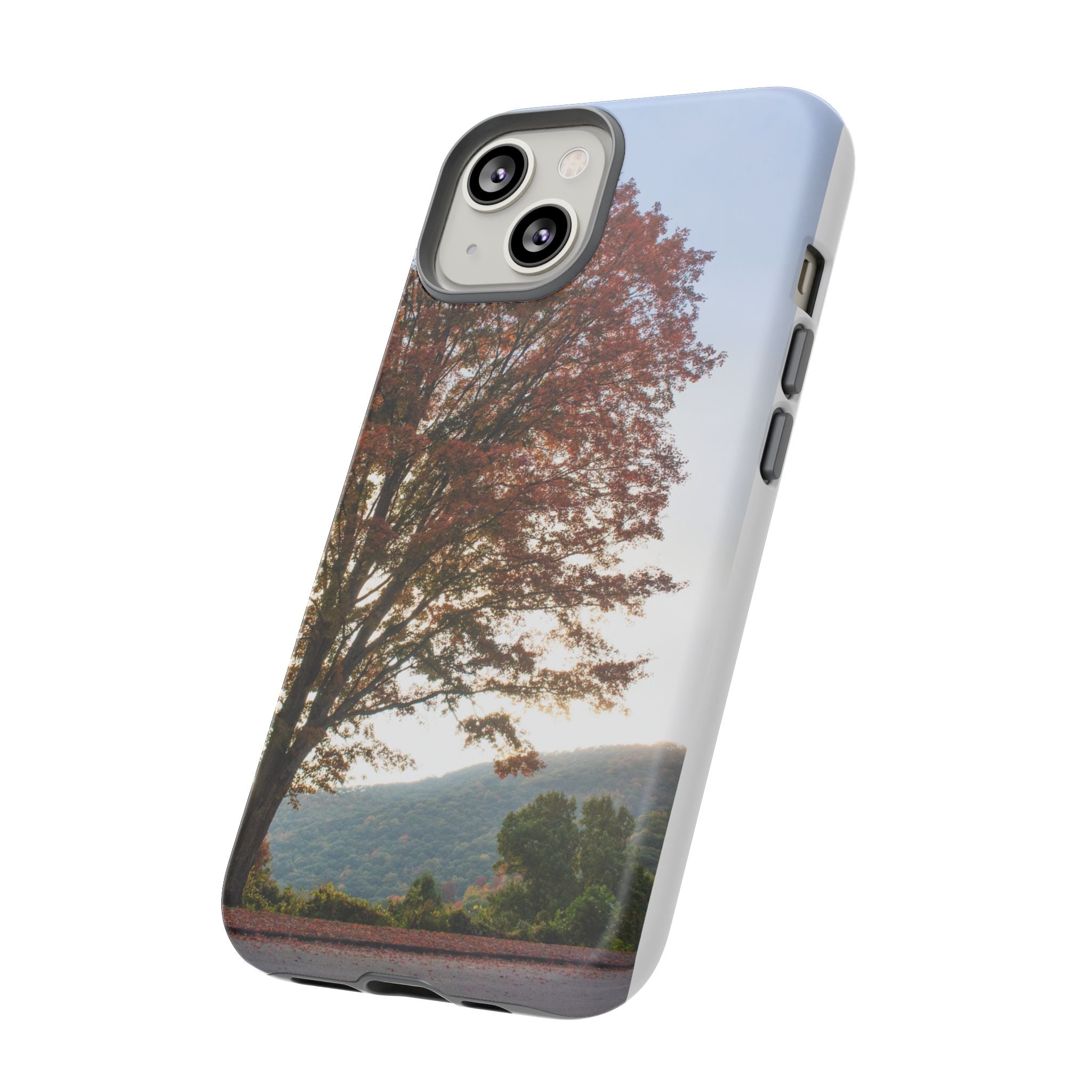 Fall Tree Phone Case, Autumn Phone Cover, Nature Lover Gift, iPhone Case, Custom Tough Cases