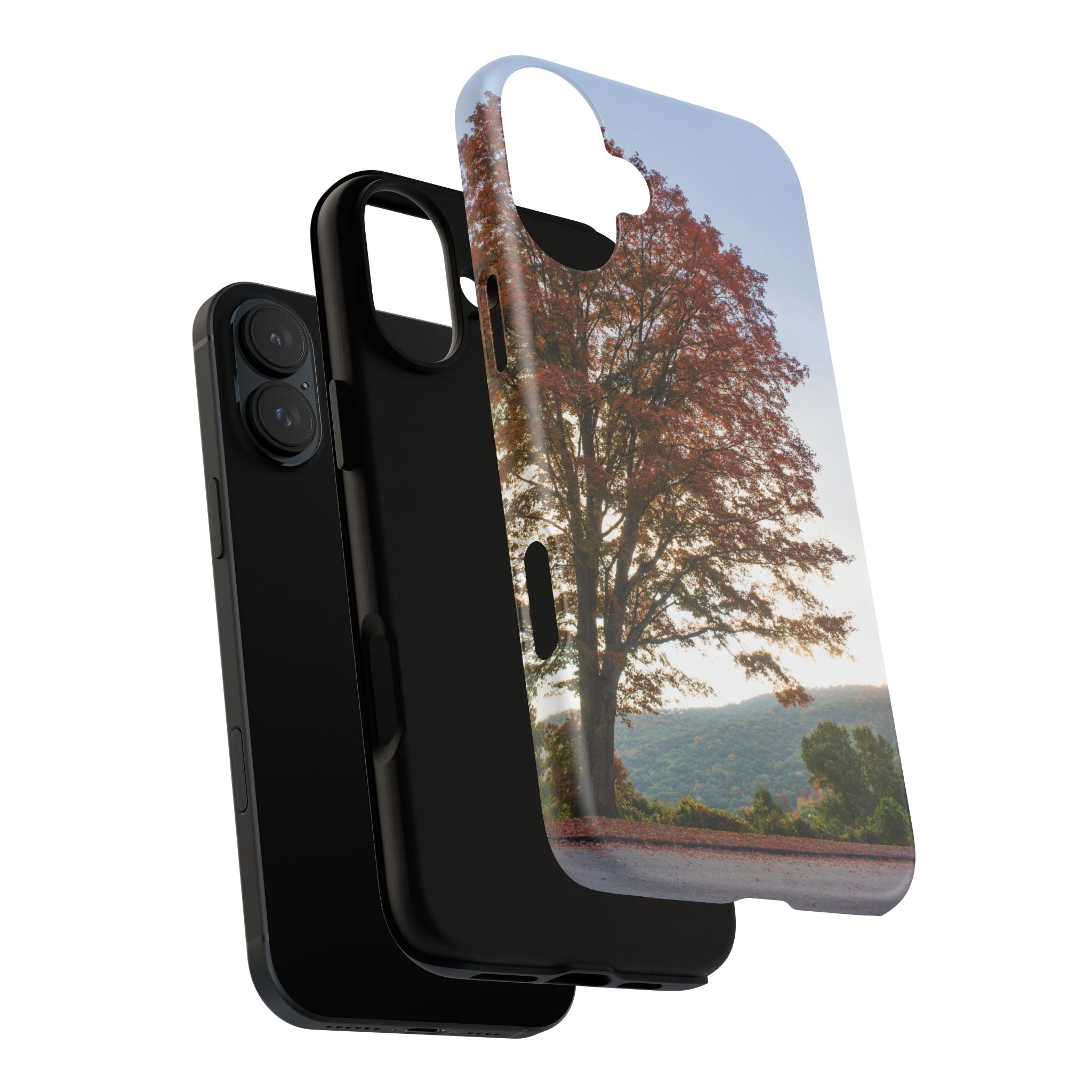 Fall Tree Phone Case, Autumn Phone Cover, Nature Lover Gift, iPhone Case, Custom Tough Cases