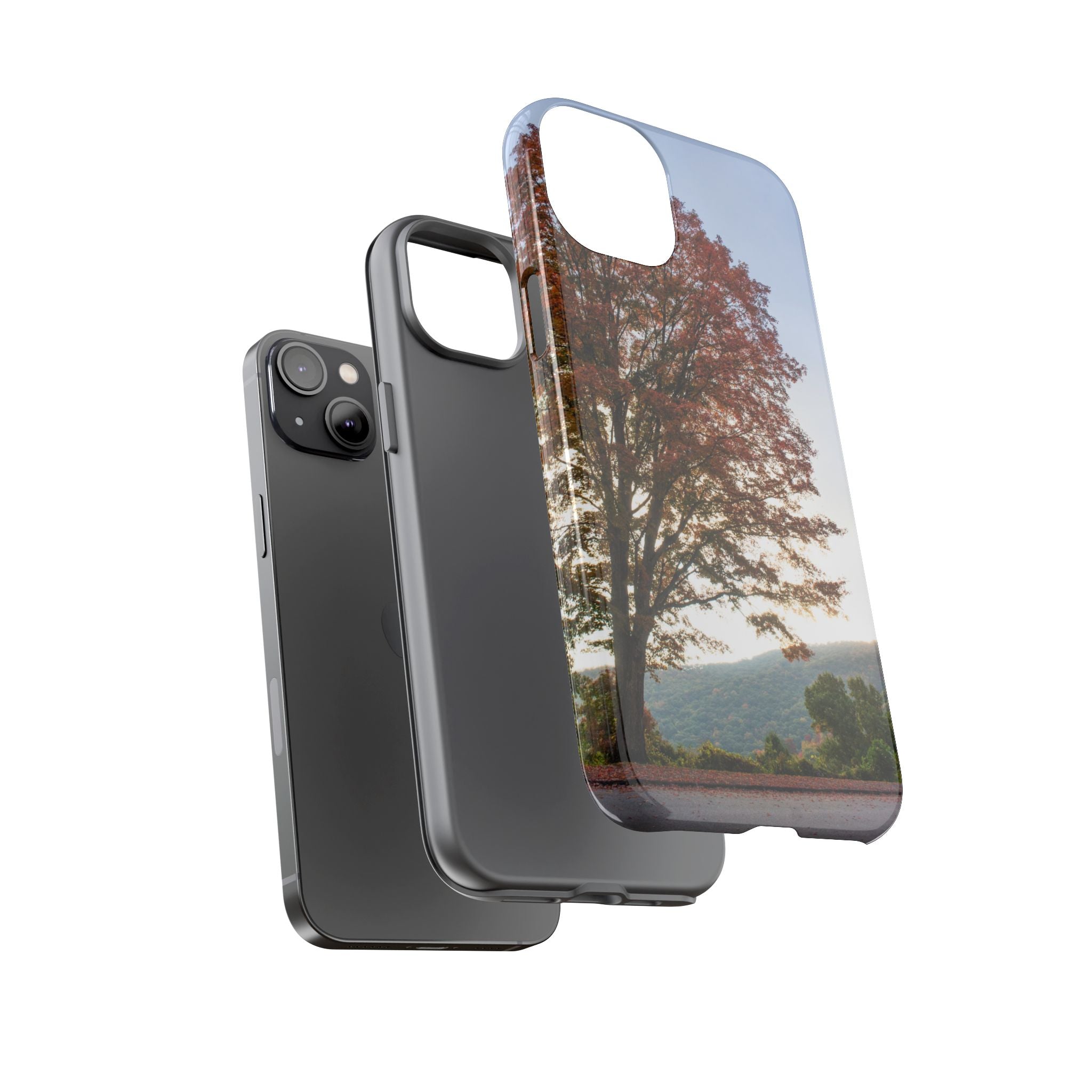 Fall Tree Phone Case, Autumn Phone Cover, Nature Lover Gift, iPhone Case, Custom Tough Cases