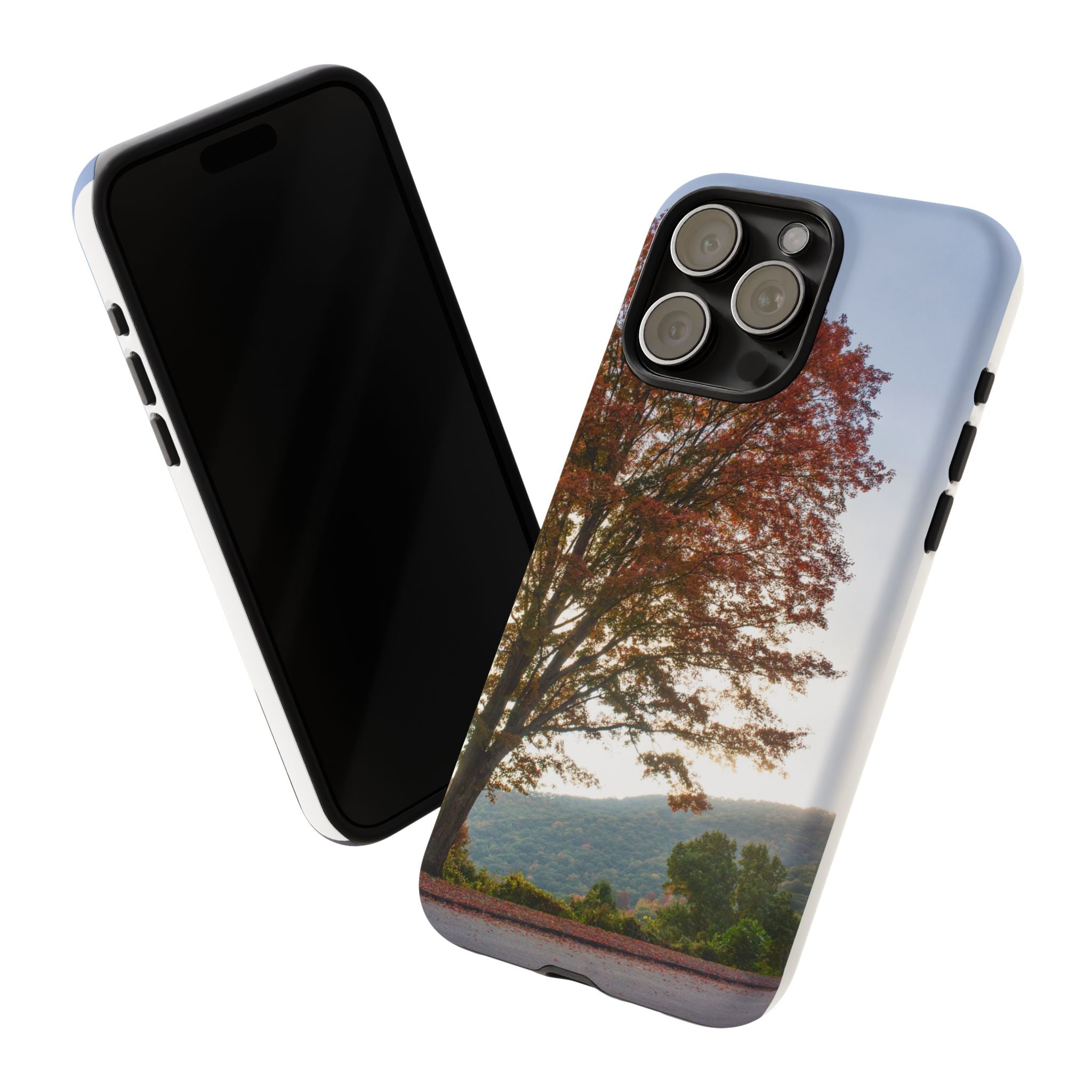 Fall Tree Phone Case, Autumn Phone Cover, Nature Lover Gift, iPhone Case, Custom Tough Cases