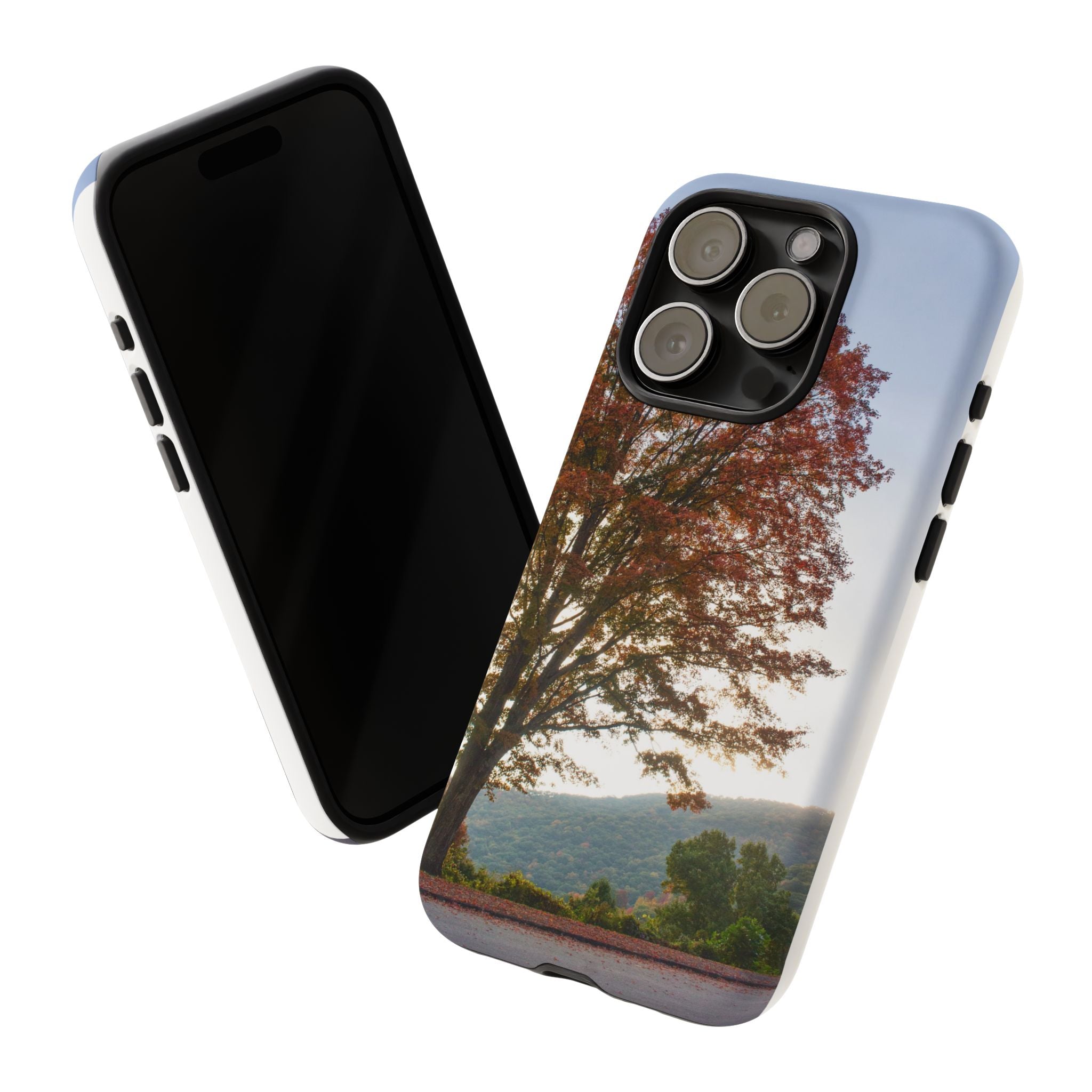 Fall Tree Phone Case, Autumn Phone Cover, Nature Lover Gift, iPhone Case, Custom Tough Cases