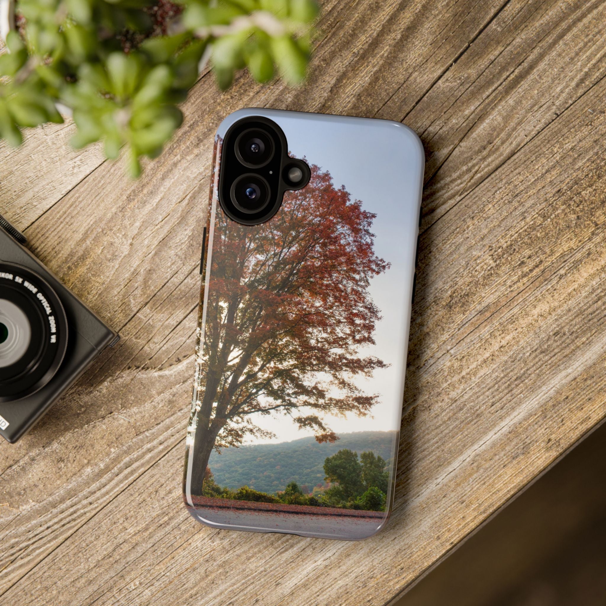 Fall Tree Phone Case, Autumn Phone Cover, Nature Lover Gift, iPhone Case, Custom Tough Cases