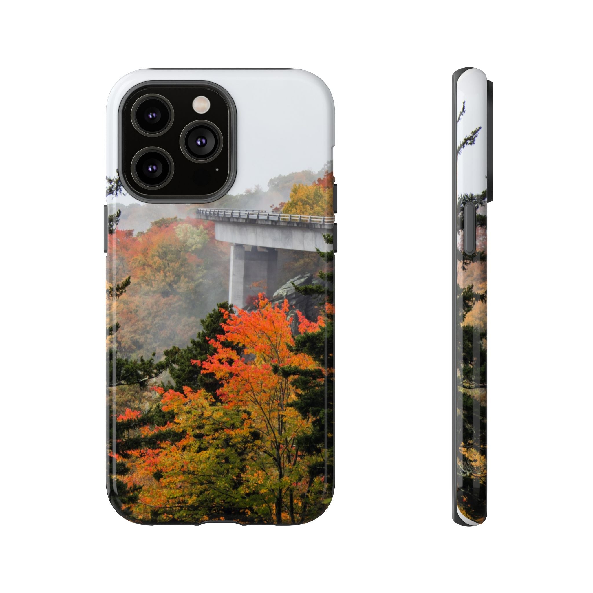 Autumn Landscape Phone Case, Fall Phone Cover, Tough Cases, Nature Lover Gift, Seasonal Decor