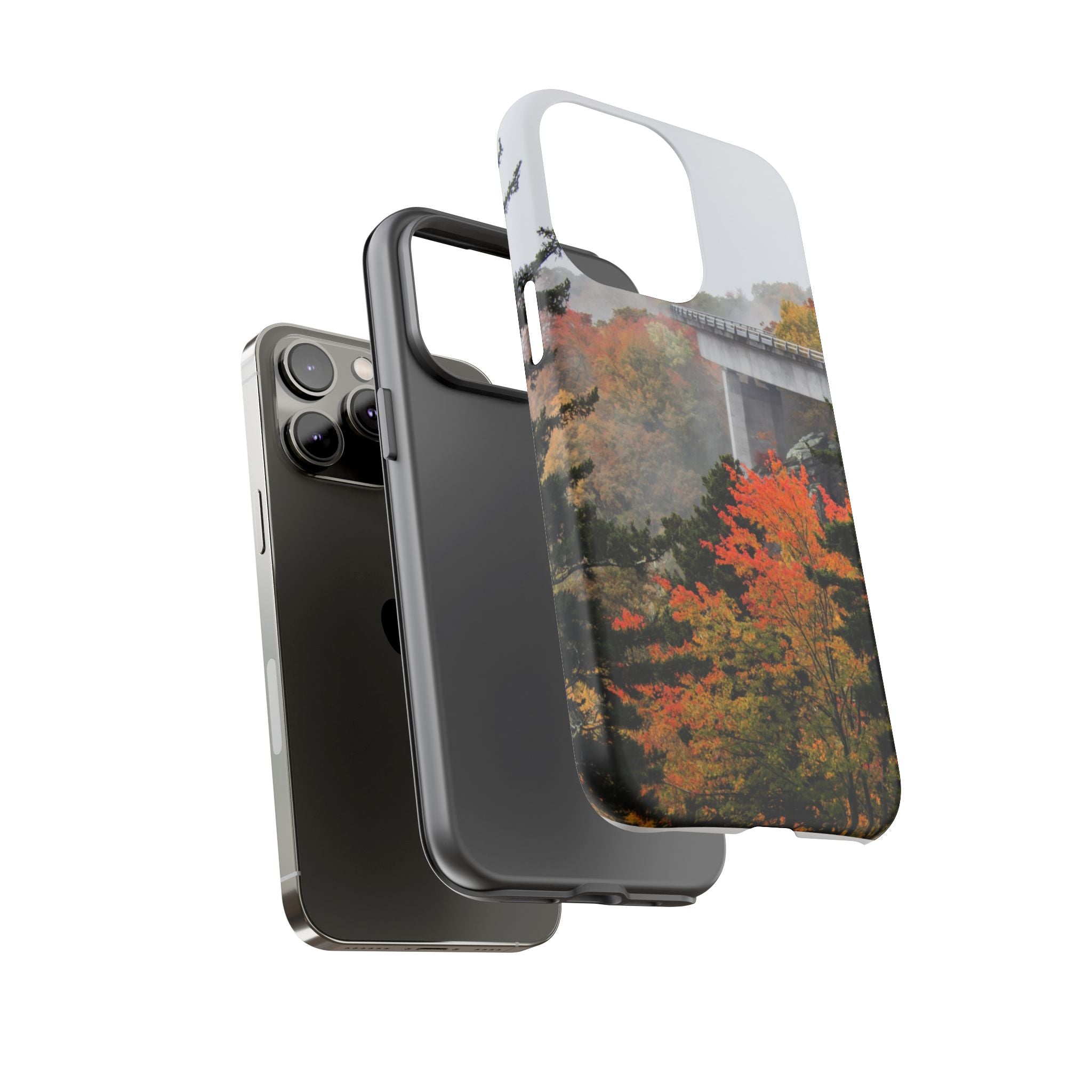 Autumn Landscape Phone Case, Fall Phone Cover, Tough Cases, Nature Lover Gift, Seasonal Decor