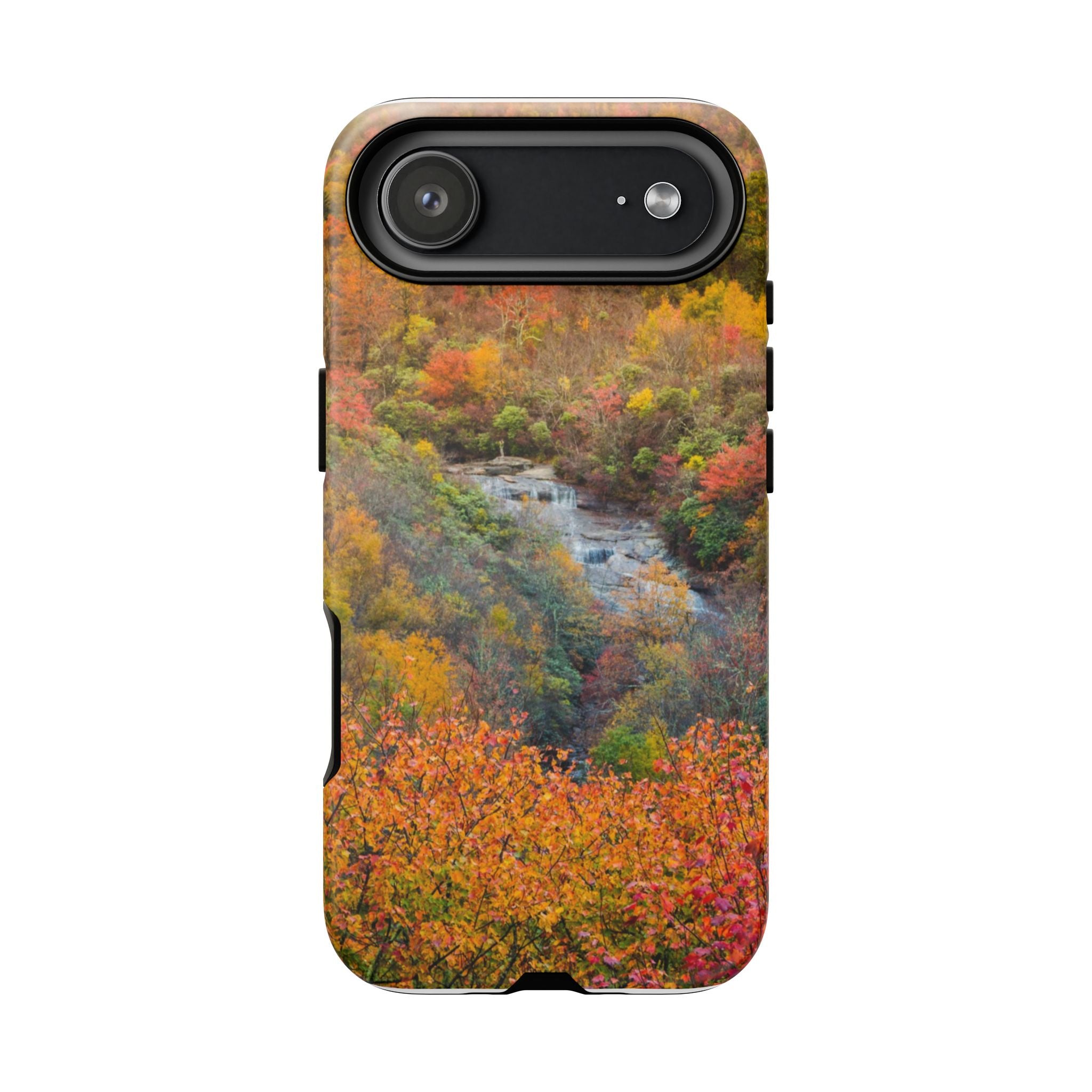 Nature-Inspired Phone Case, Tough Cases, Fall Landscape Design, Eco-Friendly, Protective Cover, Gifts for Nature Lovers