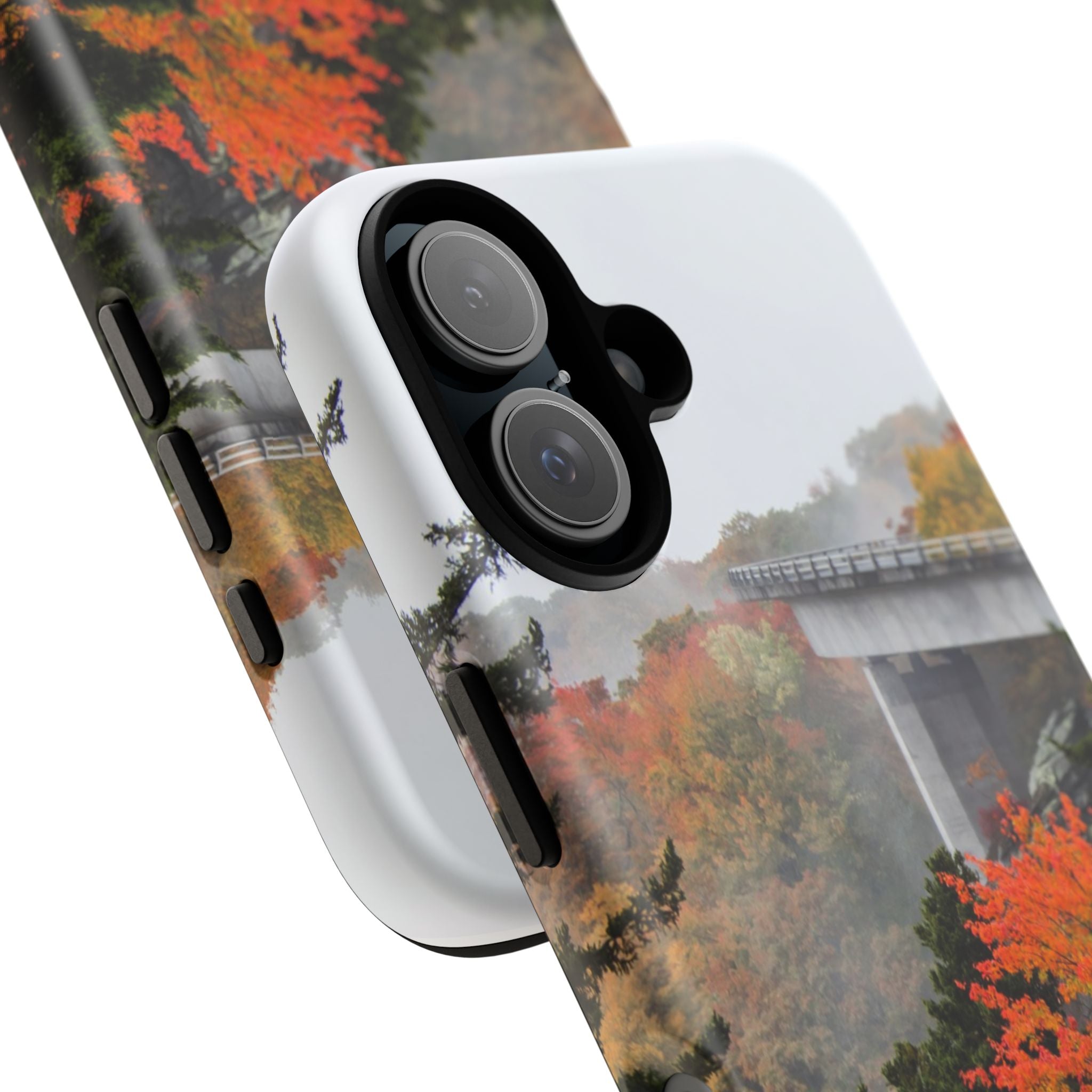 Autumn Landscape Phone Case, Fall Phone Cover, Tough Cases, Nature Lover Gift, Seasonal Decor