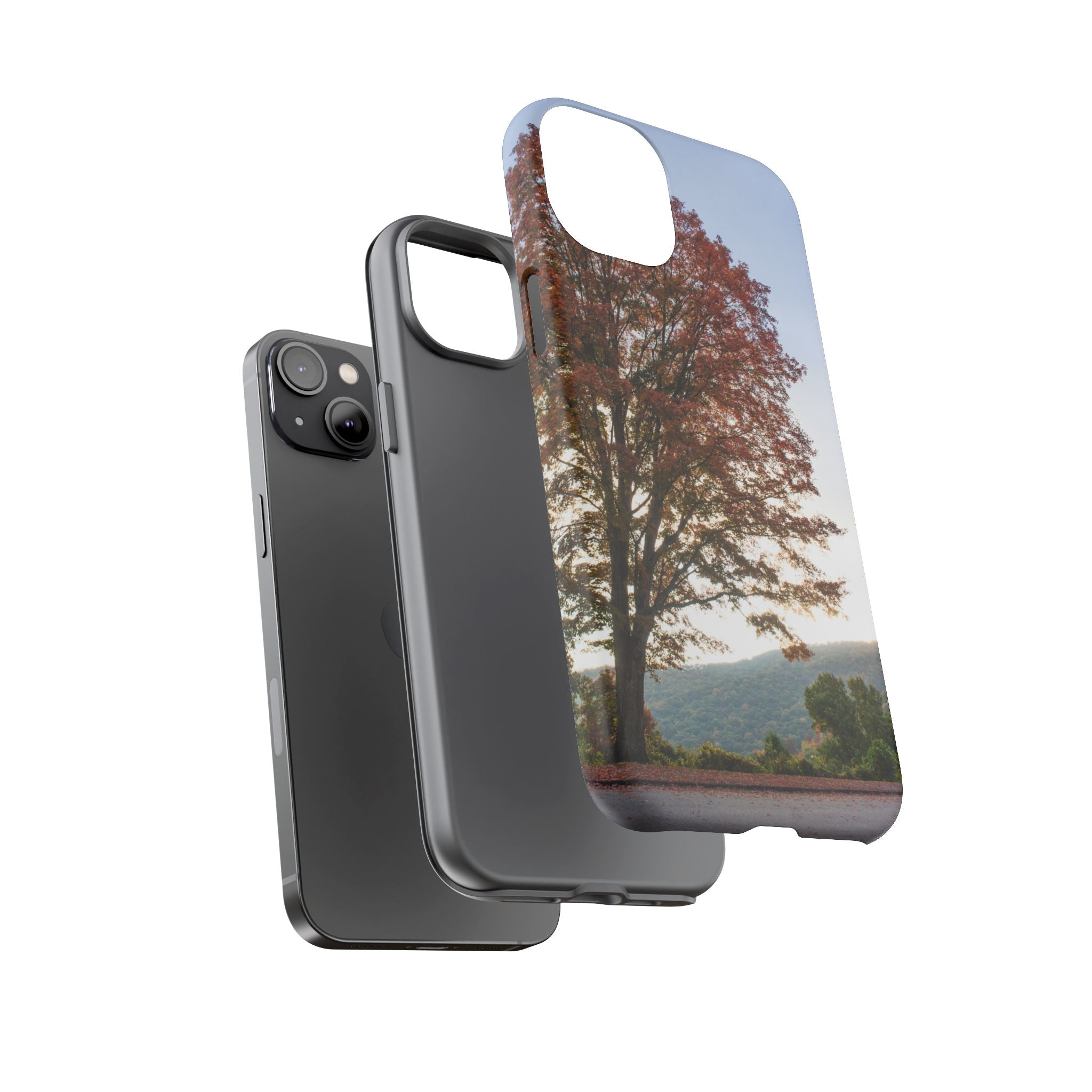 Fall Tree Phone Case, Autumn Phone Cover, Nature Lover Gift, iPhone Case, Custom Tough Cases