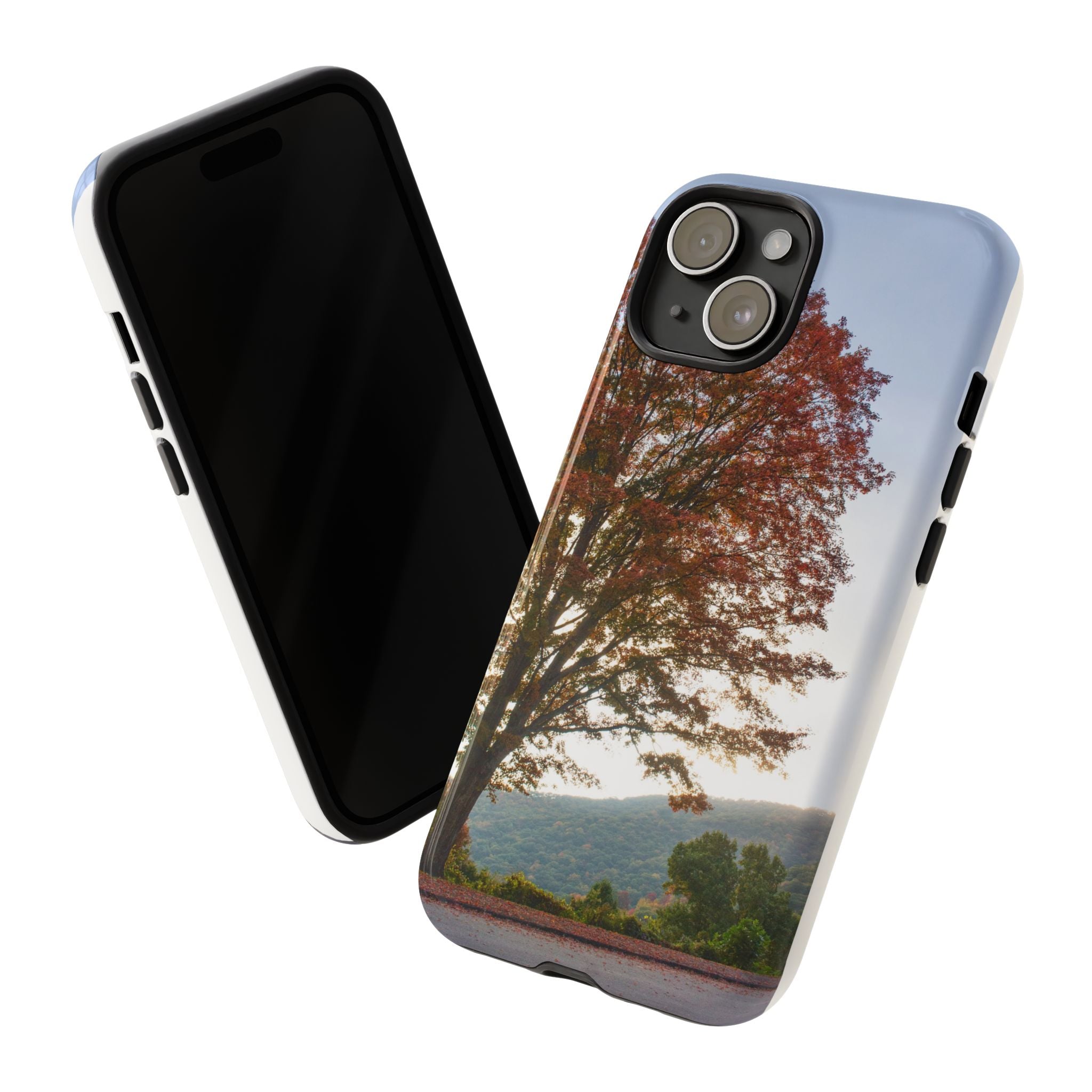 Fall Tree Phone Case, Autumn Phone Cover, Nature Lover Gift, iPhone Case, Custom Tough Cases