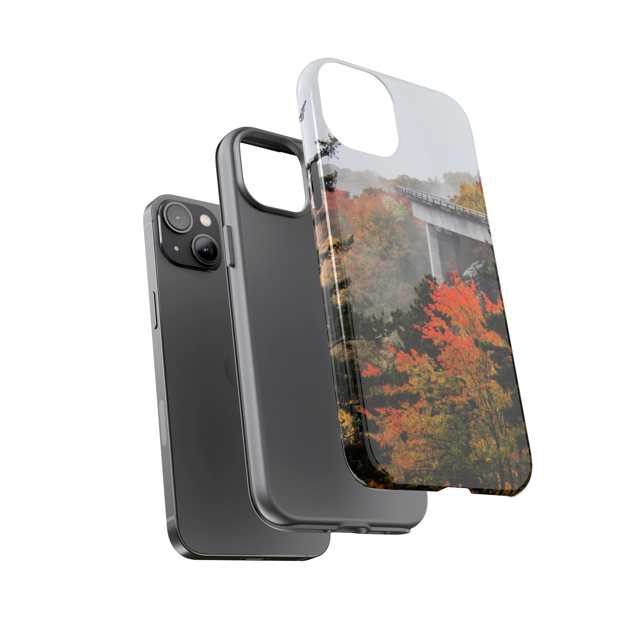 Autumn Landscape Phone Case, Fall Phone Cover, Tough Cases, Nature Lover Gift, Seasonal Decor