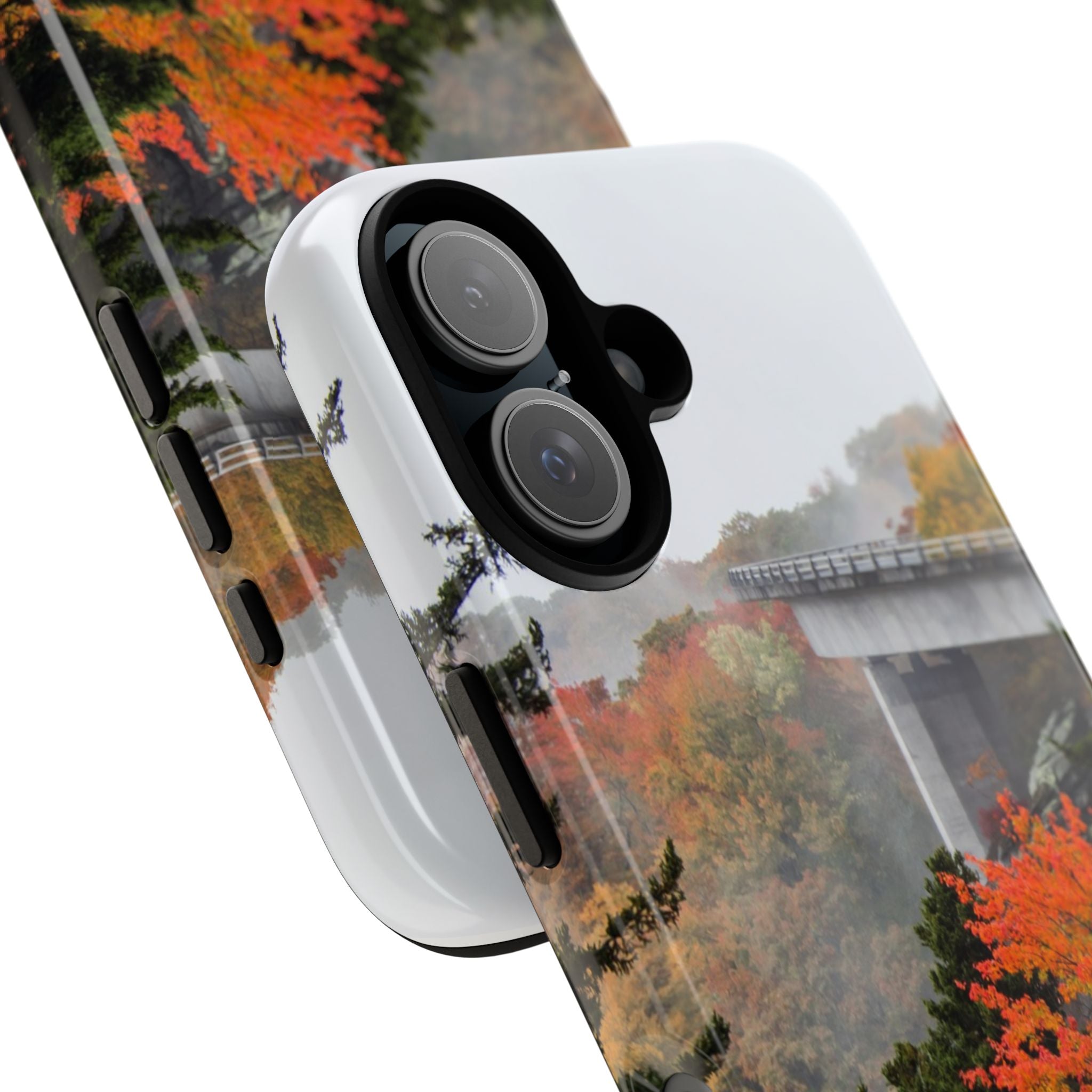 Autumn Landscape Phone Case, Fall Phone Cover, Tough Cases, Nature Lover Gift, Seasonal Decor