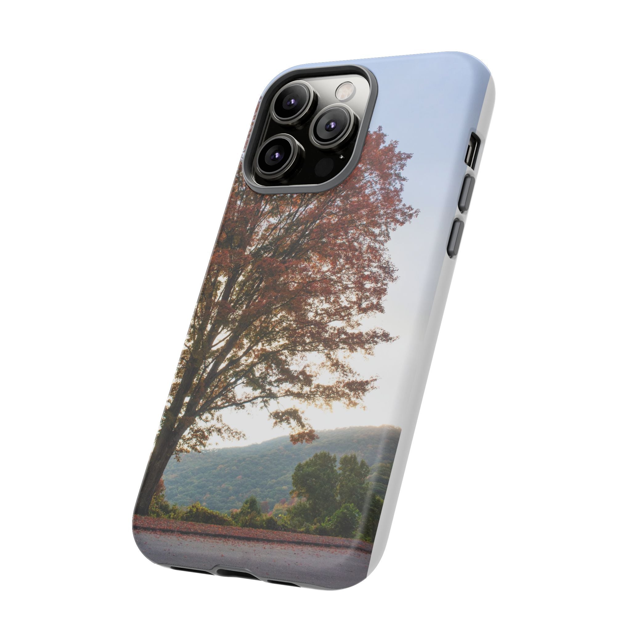 Fall Tree Phone Case, Autumn Phone Cover, Nature Lover Gift, iPhone Case, Custom Tough Cases