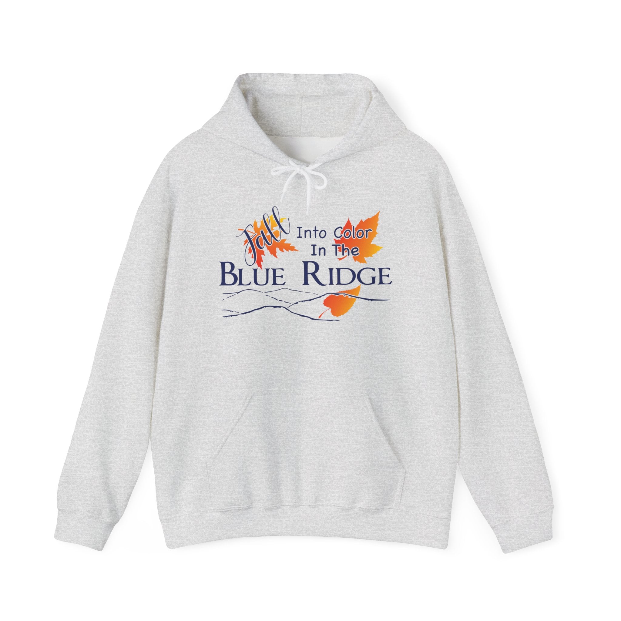 Fleece Hoodie - Fall Color in the Blue Ridge Mountains Graphic