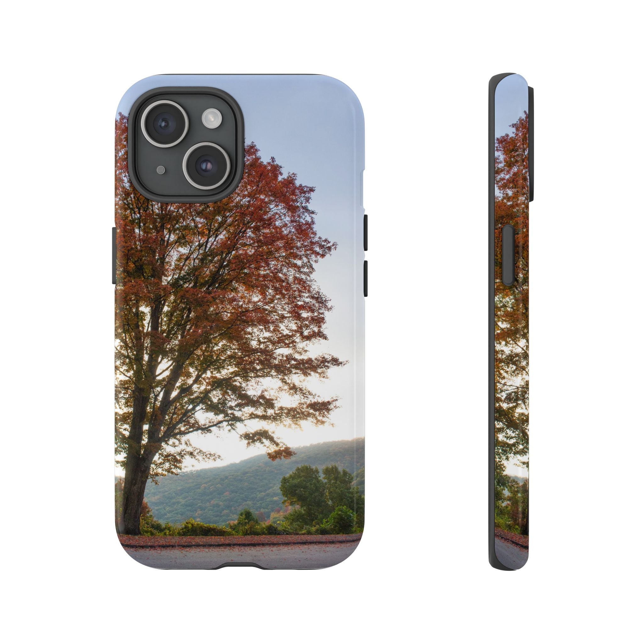 Fall Tree Phone Case, Autumn Phone Cover, Nature Lover Gift, iPhone Case, Custom Tough Cases