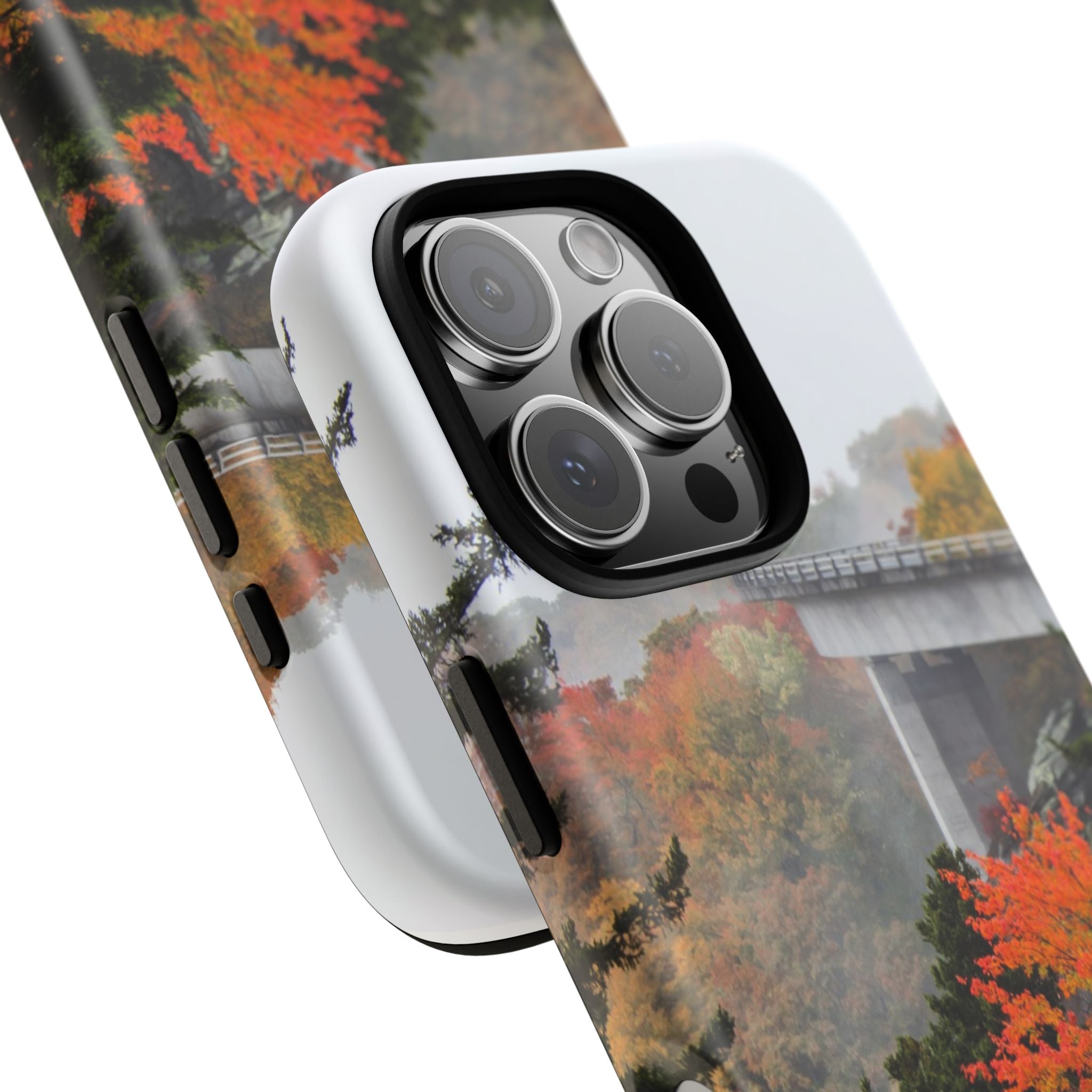 Autumn Landscape Phone Case, Fall Phone Cover, Tough Cases, Nature Lover Gift, Seasonal Decor