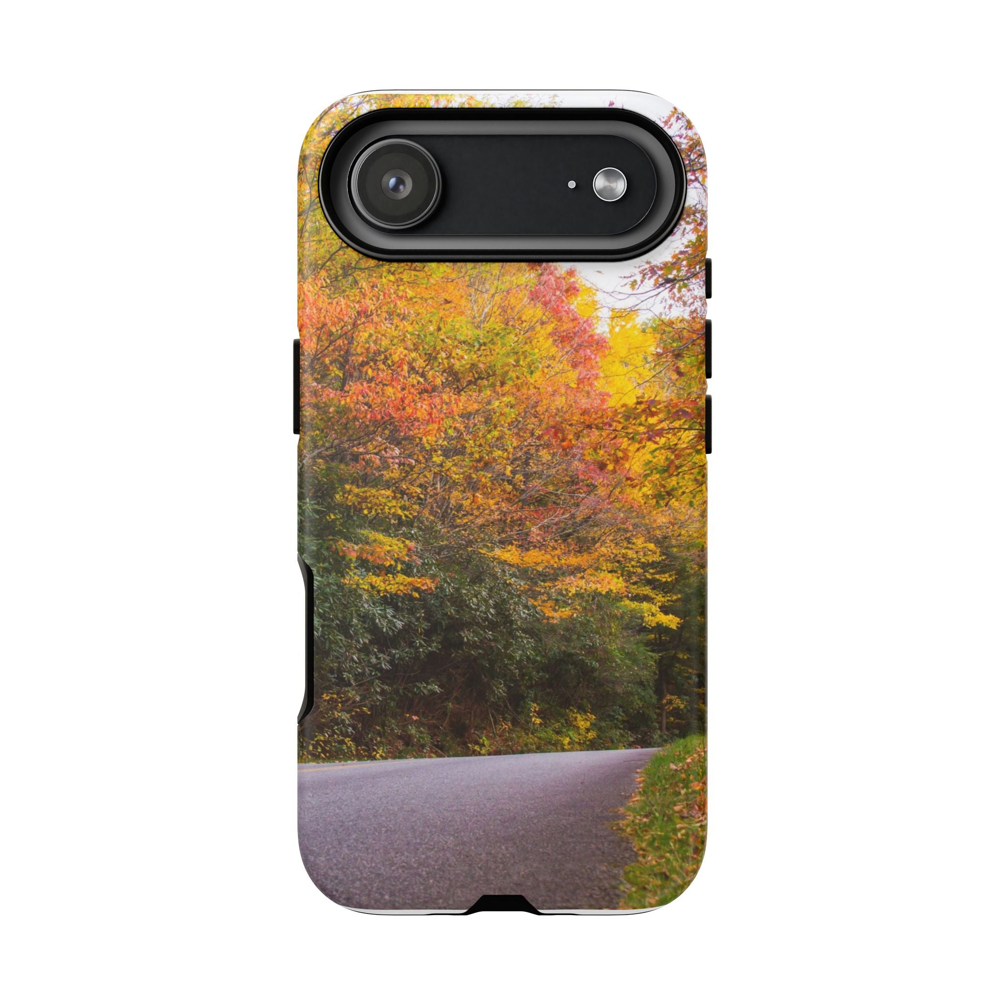 Fall Landscape Phone Case, Autumn iPhone Cover, Unique Tough Cases, Nature Lover Gift, Seasonal Phone Accessory, Eco-Friendly Design