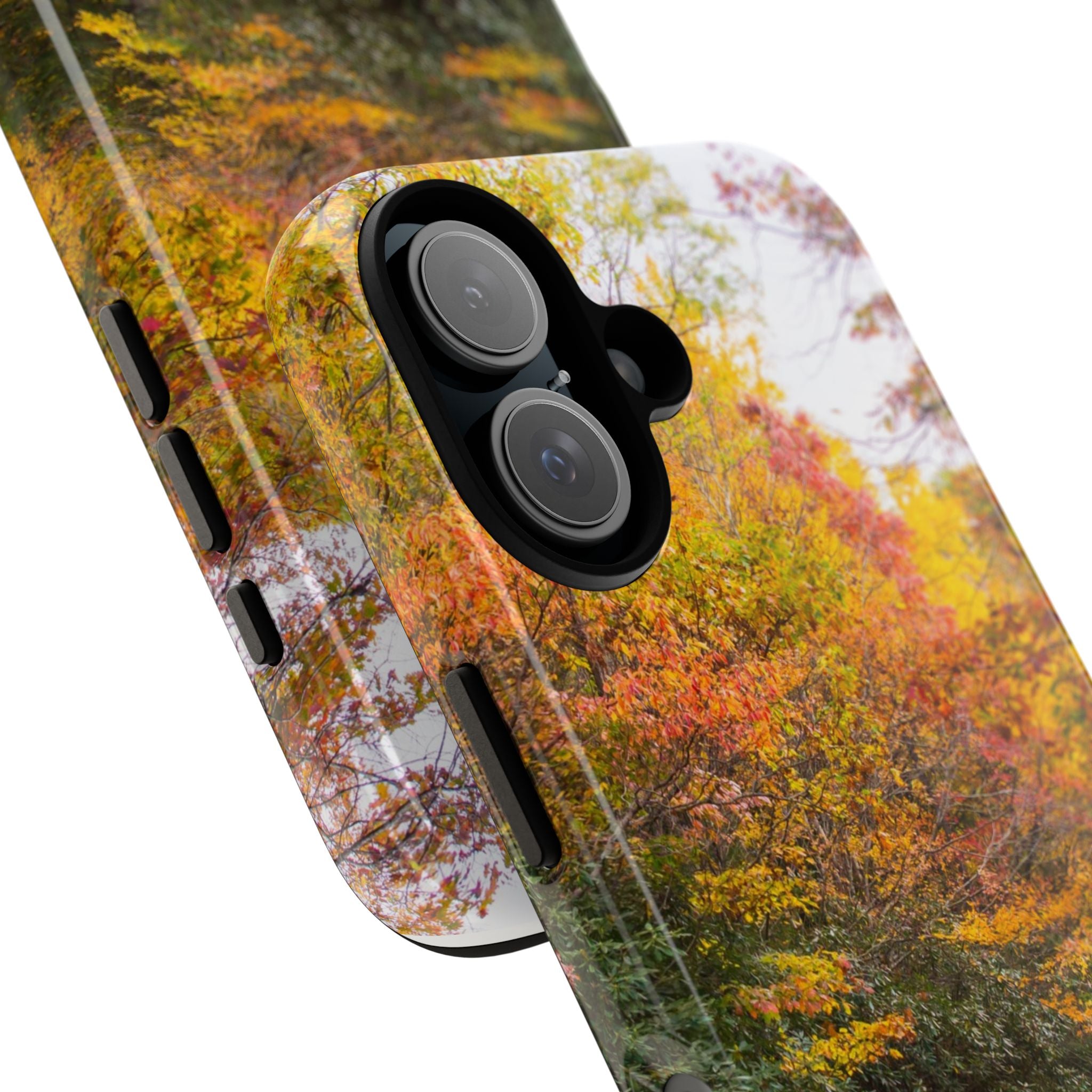 Fall Landscape Phone Case, Autumn iPhone Cover, Unique Tough Cases, Nature Lover Gift, Seasonal Phone Accessory, Eco-Friendly Design