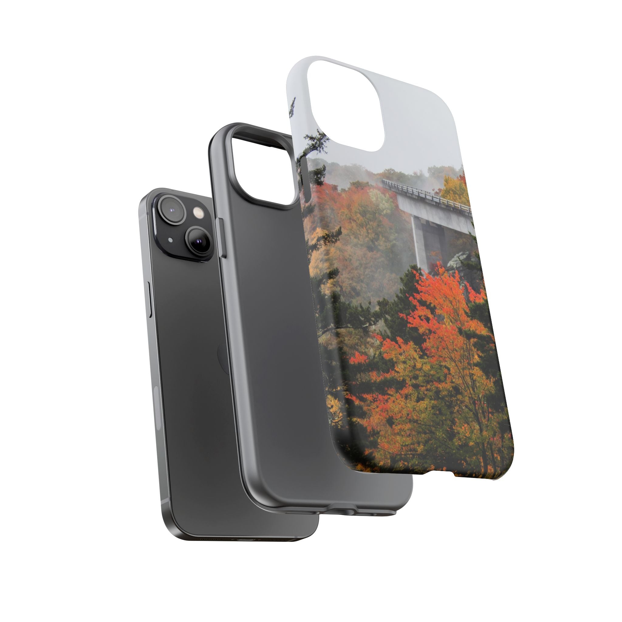 Autumn Landscape Phone Case, Fall Phone Cover, Tough Cases, Nature Lover Gift, Seasonal Decor