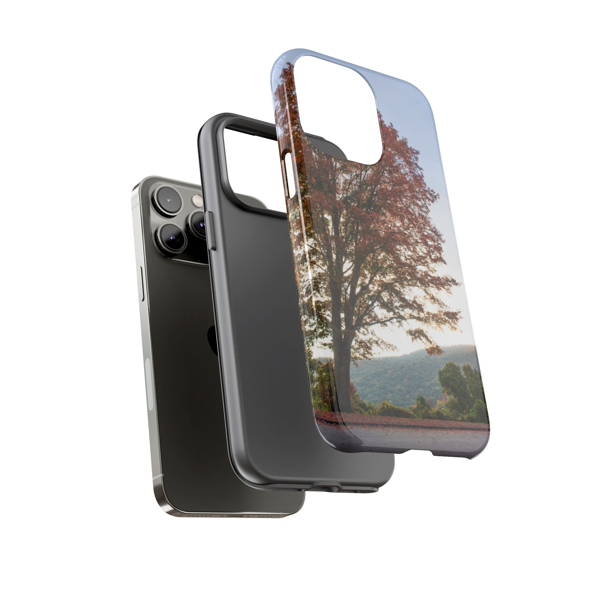 Fall Tree Phone Case, Autumn Phone Cover, Nature Lover Gift, iPhone Case, Custom Tough Cases