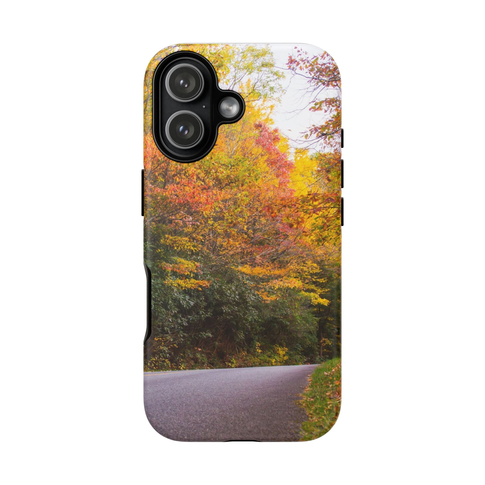 Fall Landscape Phone Case, Autumn iPhone Cover, Unique Tough Cases, Nature Lover Gift, Seasonal Phone Accessory, Eco-Friendly Design