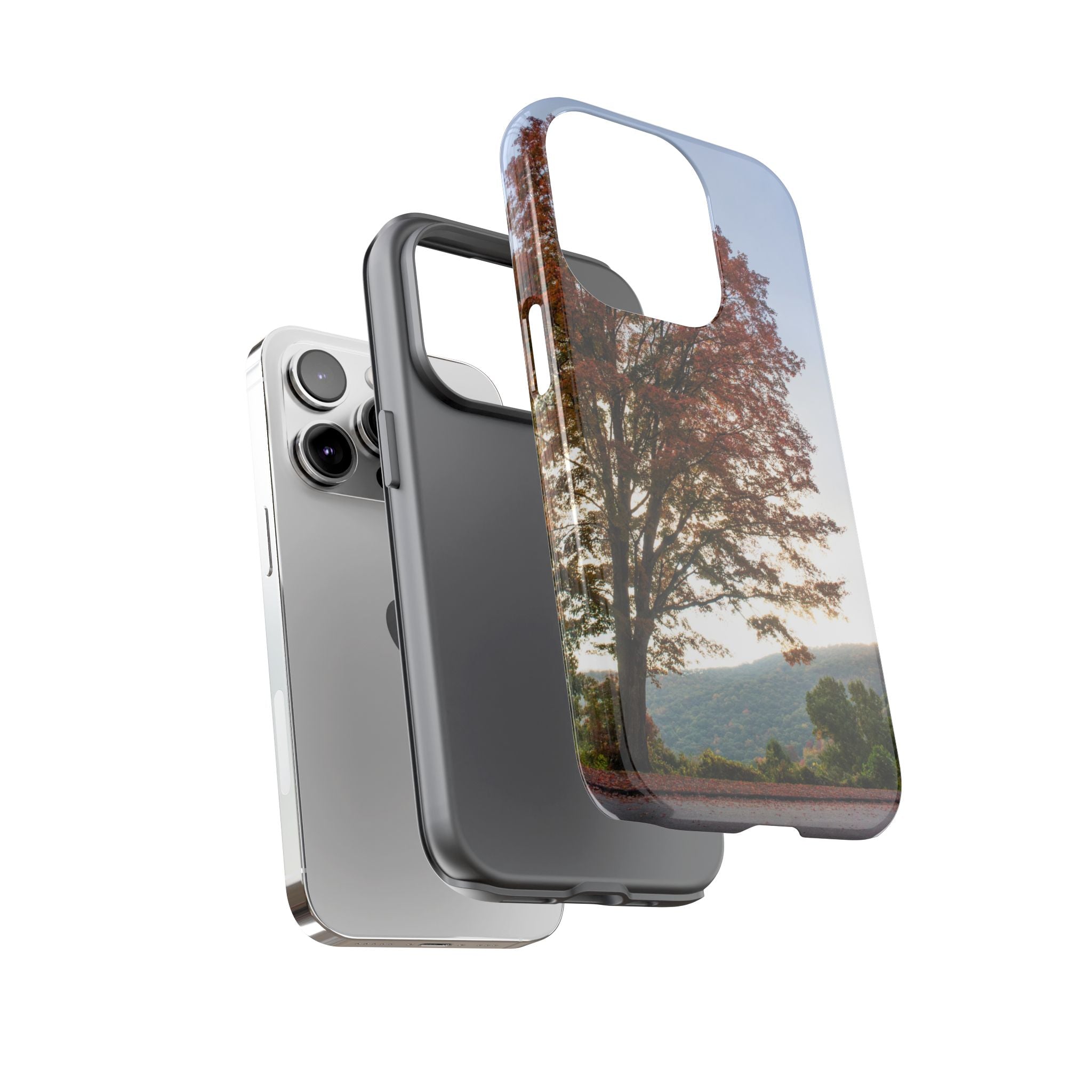 Fall Tree Phone Case, Autumn Phone Cover, Nature Lover Gift, iPhone Case, Custom Tough Cases