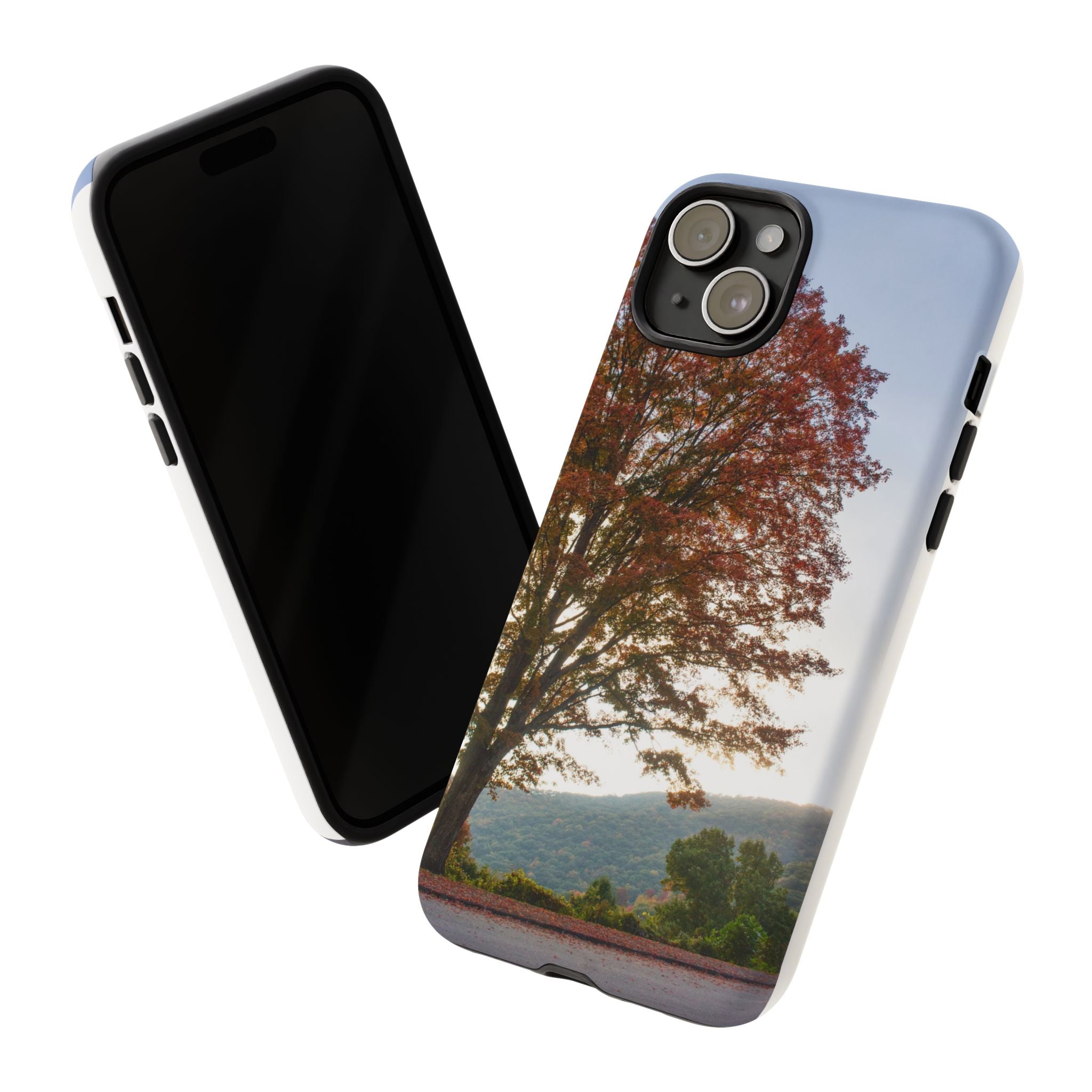 Fall Tree Phone Case, Autumn Phone Cover, Nature Lover Gift, iPhone Case, Custom Tough Cases