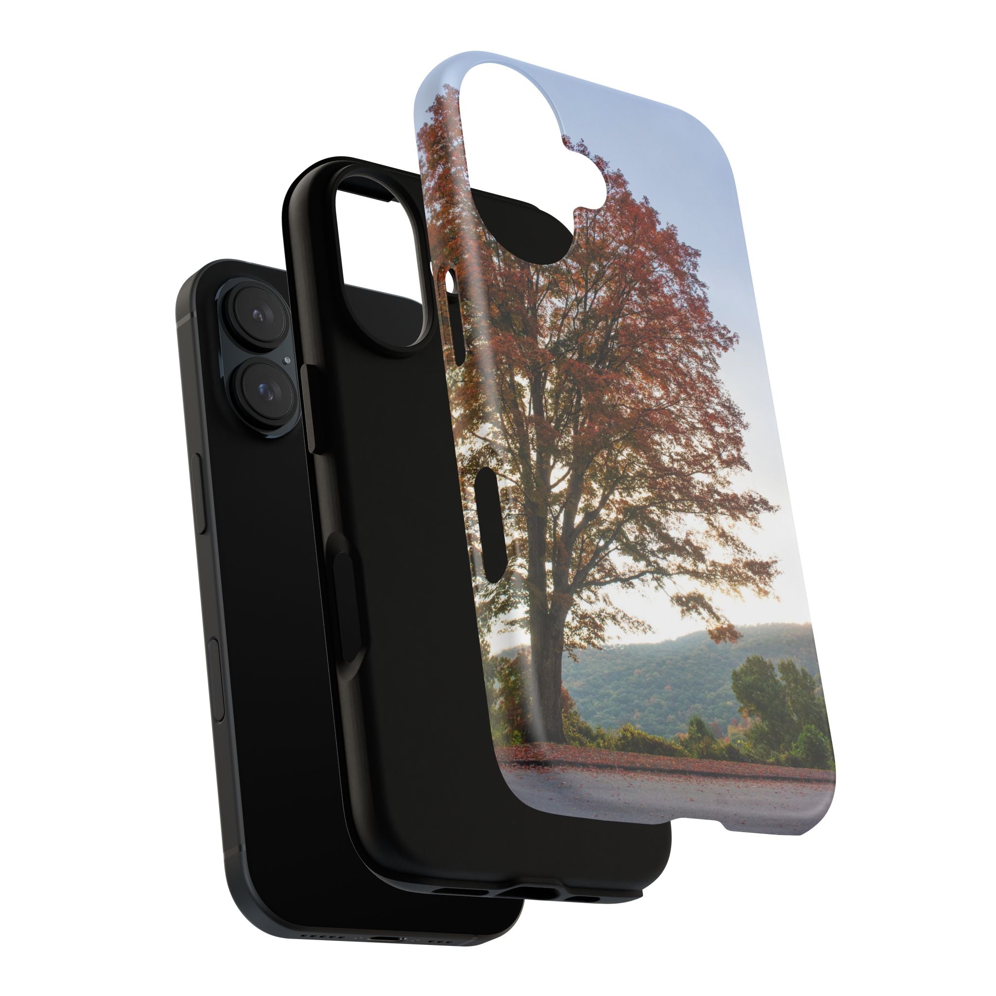 Fall Tree Phone Case, Autumn Phone Cover, Nature Lover Gift, iPhone Case, Custom Tough Cases