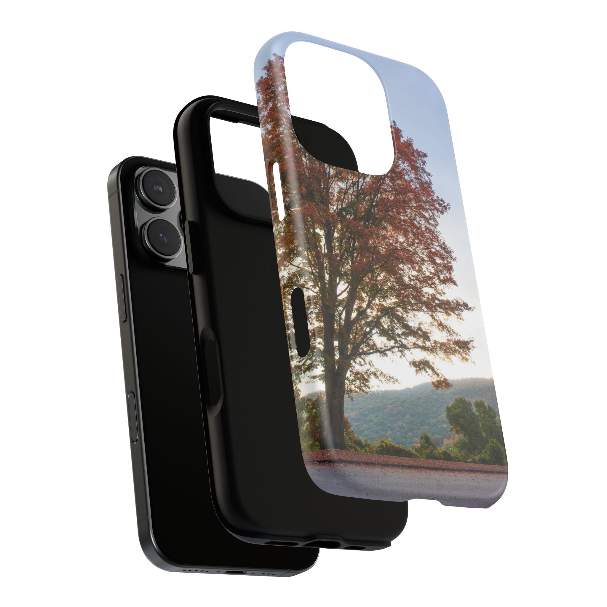 Fall Tree Phone Case, Autumn Phone Cover, Nature Lover Gift, iPhone Case, Custom Tough Cases