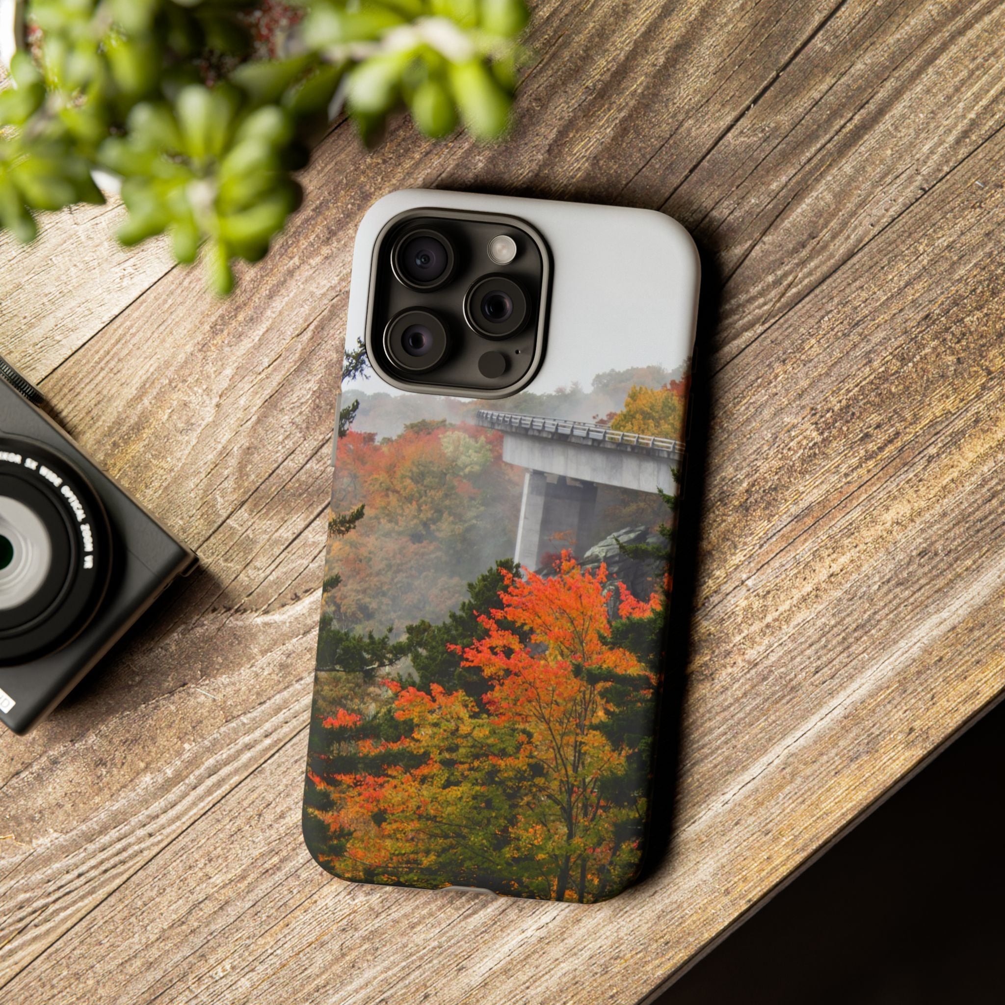 Autumn Landscape Phone Case, Fall Phone Cover, Tough Cases, Nature Lover Gift, Seasonal Decor
