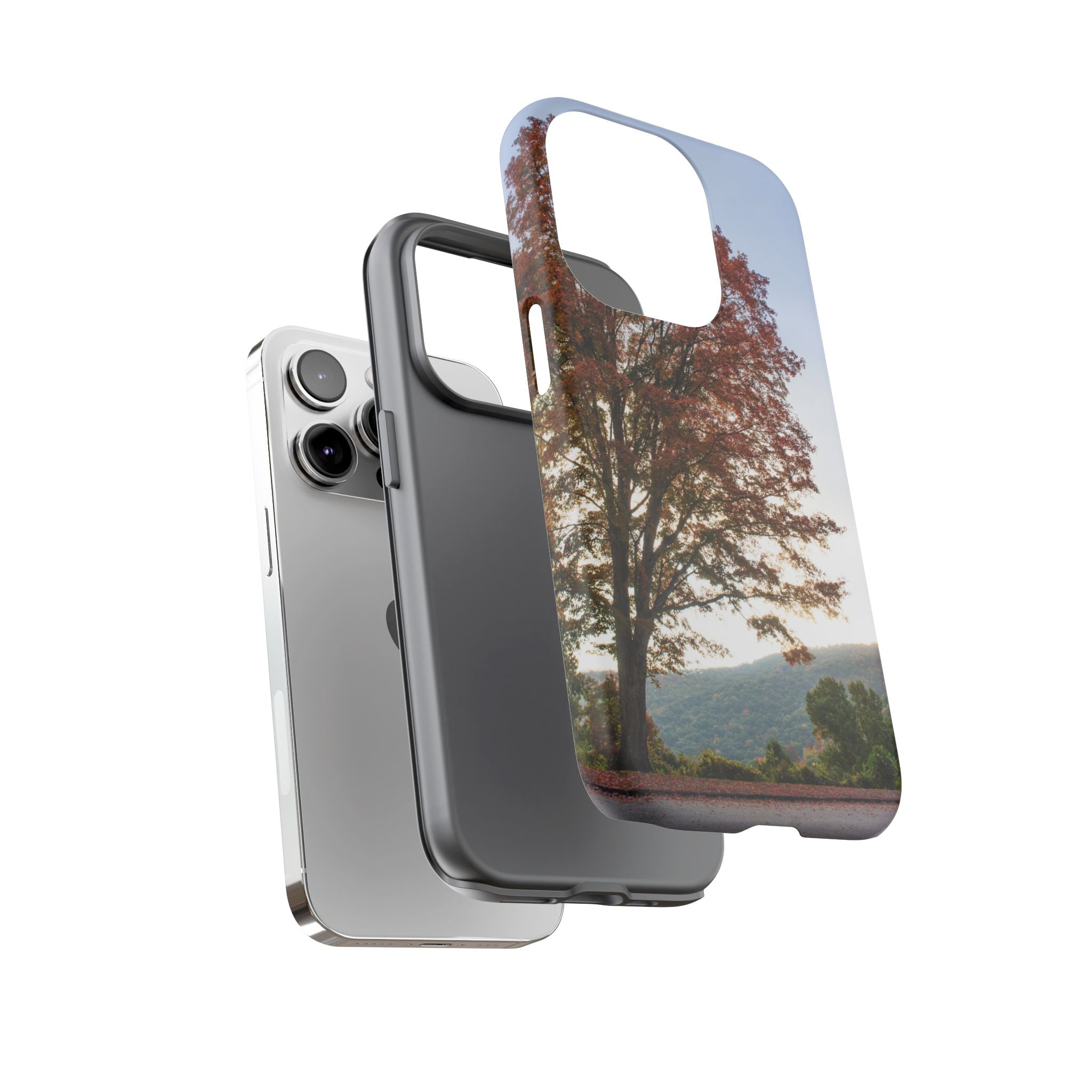 Fall Tree Phone Case, Autumn Phone Cover, Nature Lover Gift, iPhone Case, Custom Tough Cases