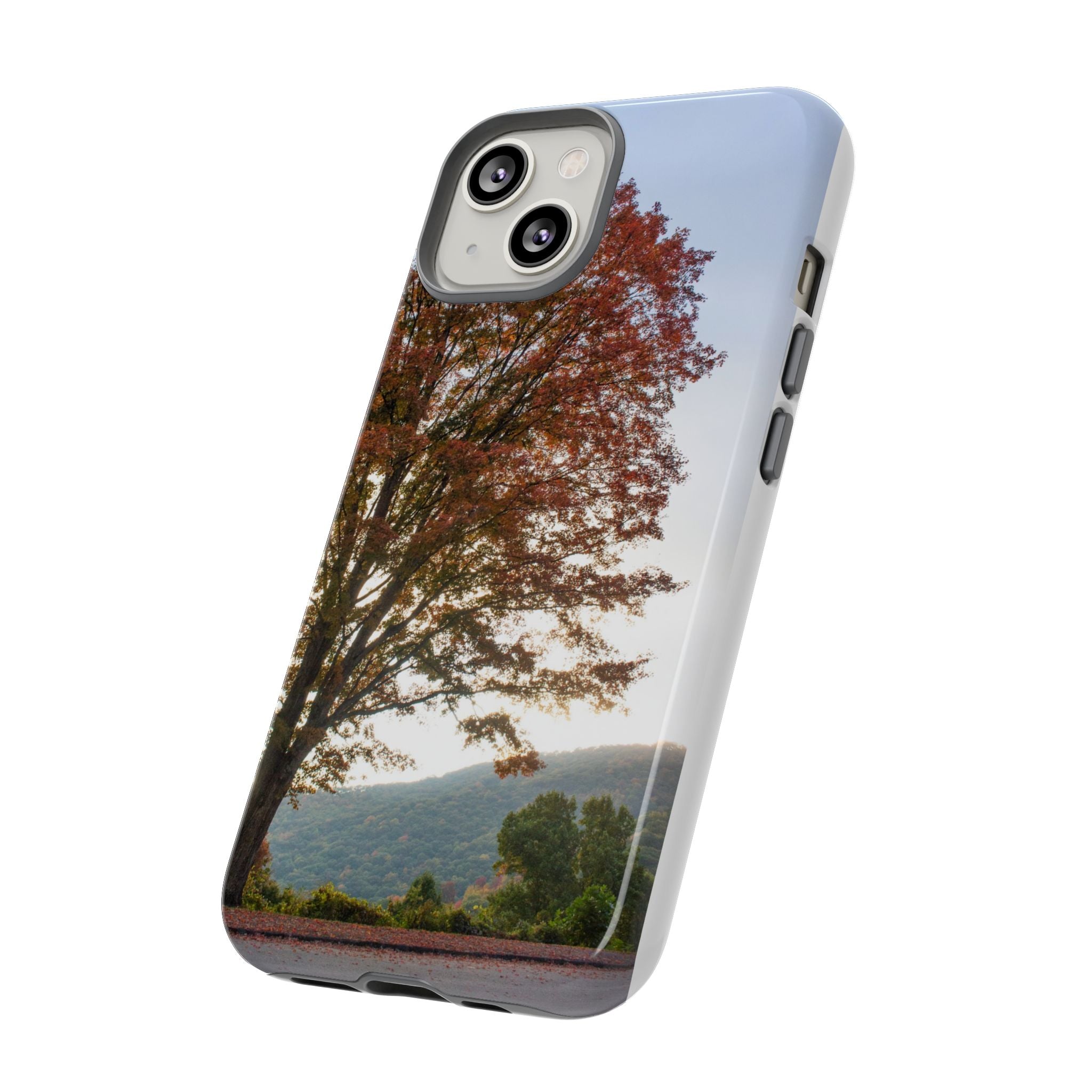 Fall Tree Phone Case, Autumn Phone Cover, Nature Lover Gift, iPhone Case, Custom Tough Cases