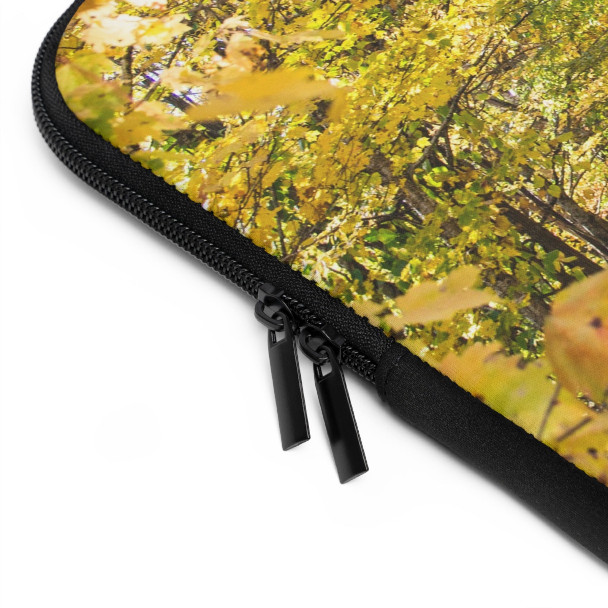 Autumn Landscape Laptop Sleeve, Fall Laptop Case, Nature Lover's Gift, Cozy Office Supplies, Seasonal Tech Accessory