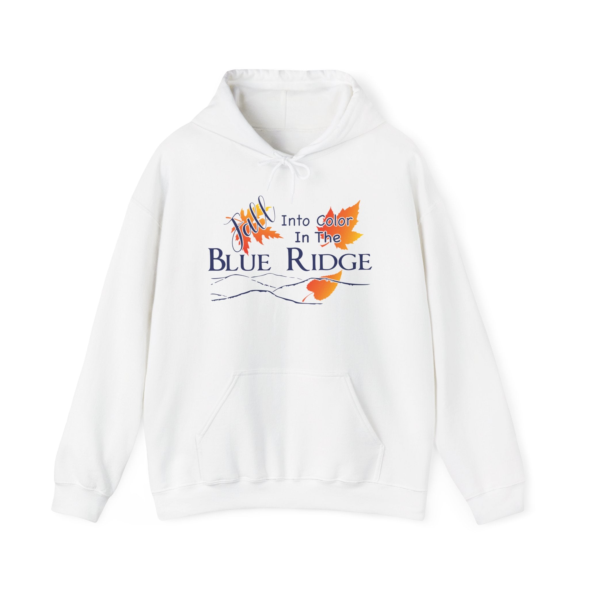Fleece Hoodie - Fall Color in the Blue Ridge Mountains Graphic
