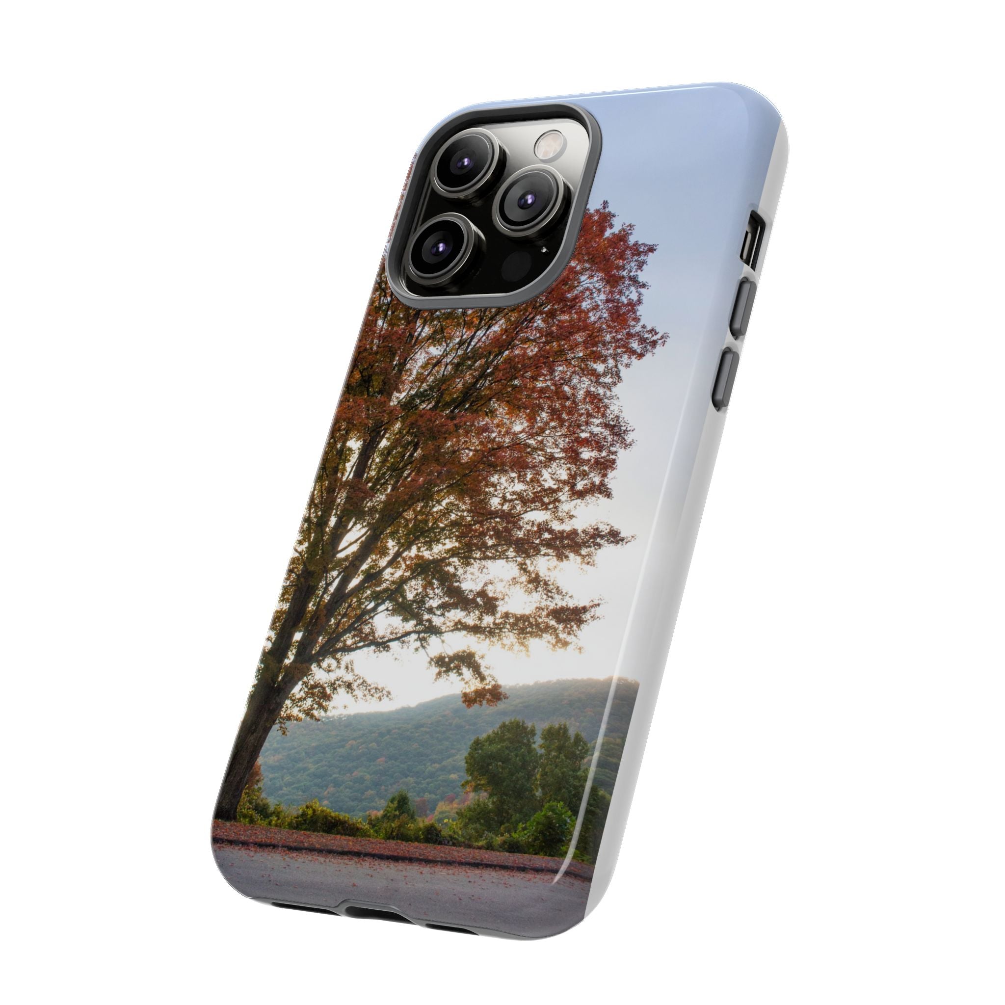Fall Tree Phone Case, Autumn Phone Cover, Nature Lover Gift, iPhone Case, Custom Tough Cases