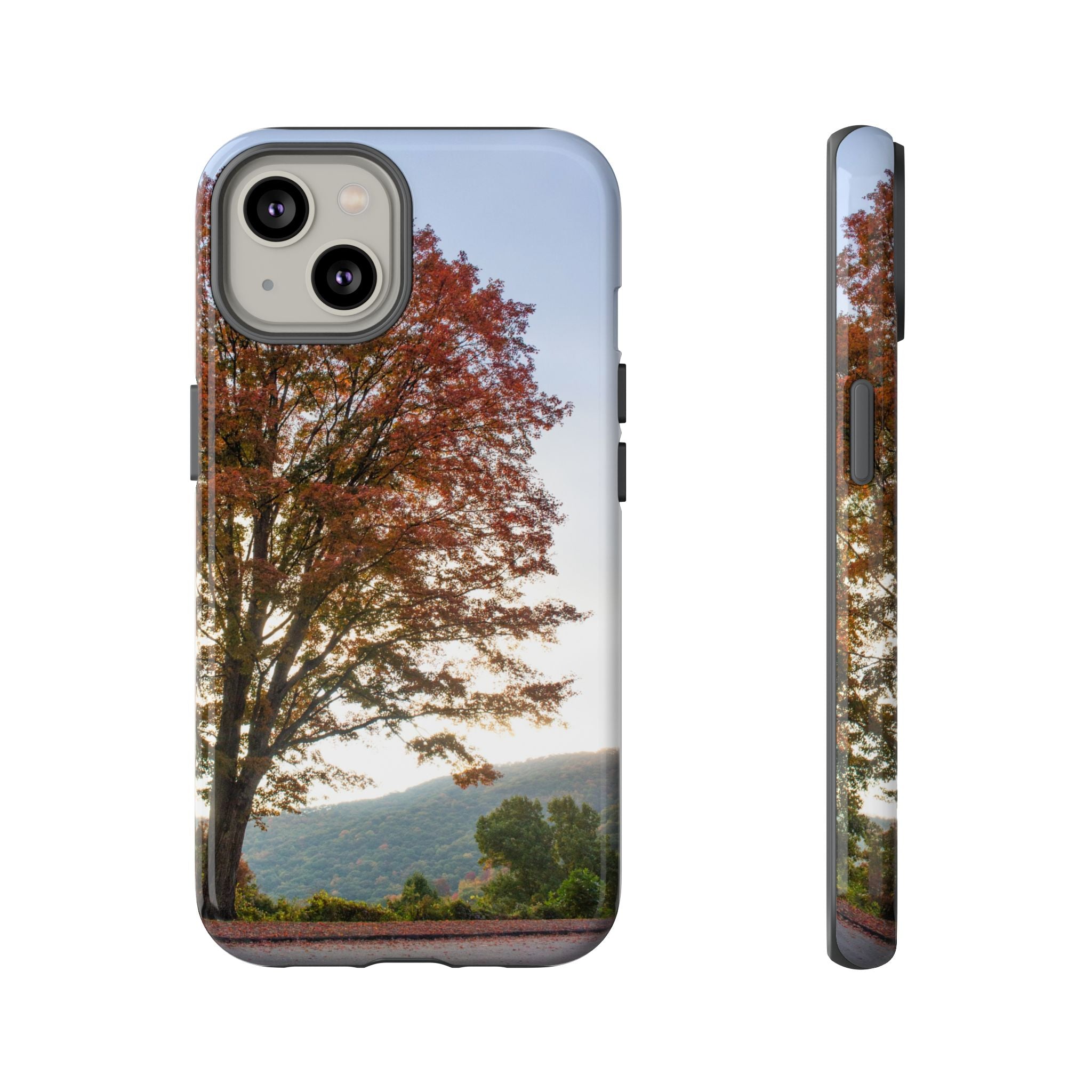 Fall Tree Phone Case, Autumn Phone Cover, Nature Lover Gift, iPhone Case, Custom Tough Cases