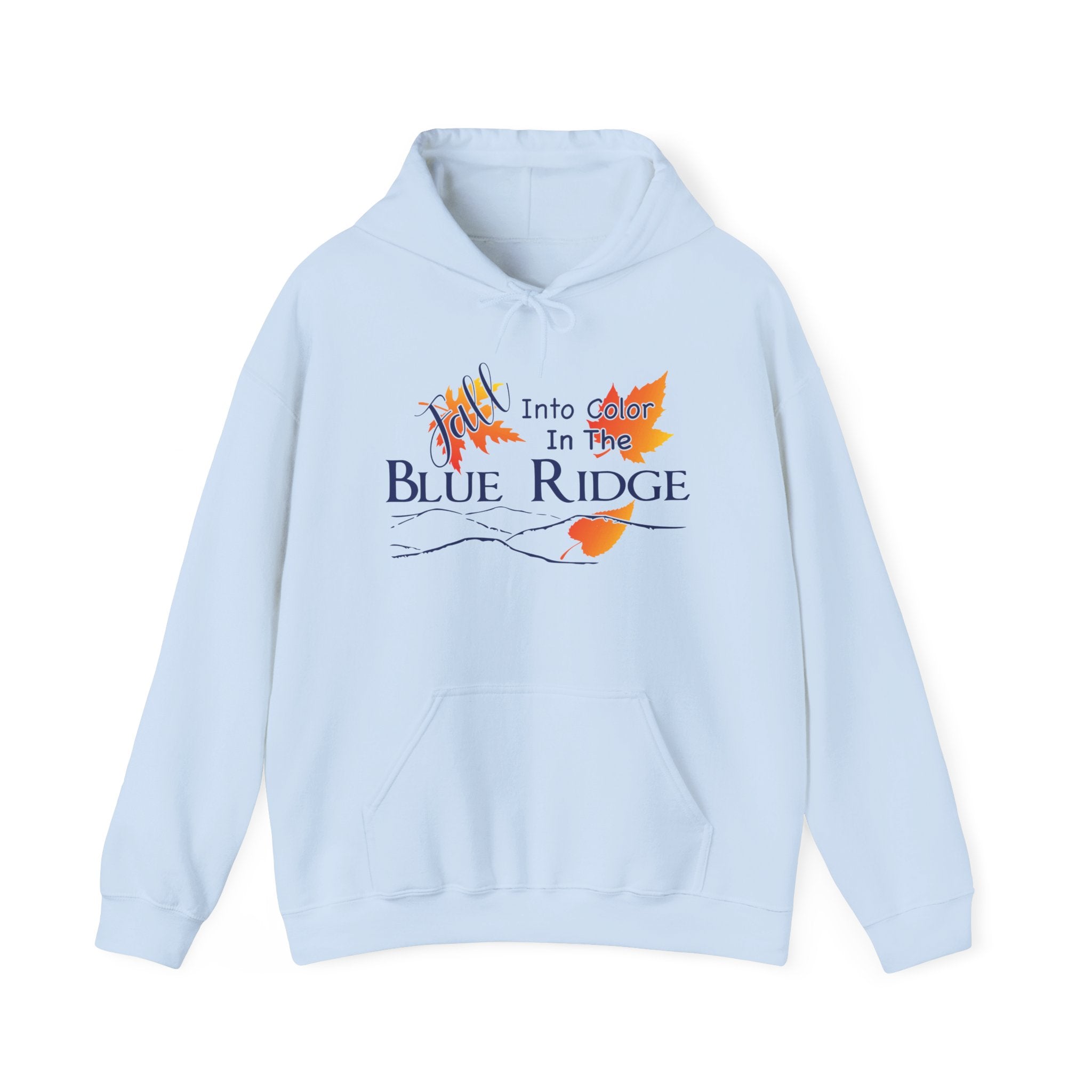 Fleece Hoodie - Fall Color in the Blue Ridge Mountains Graphic