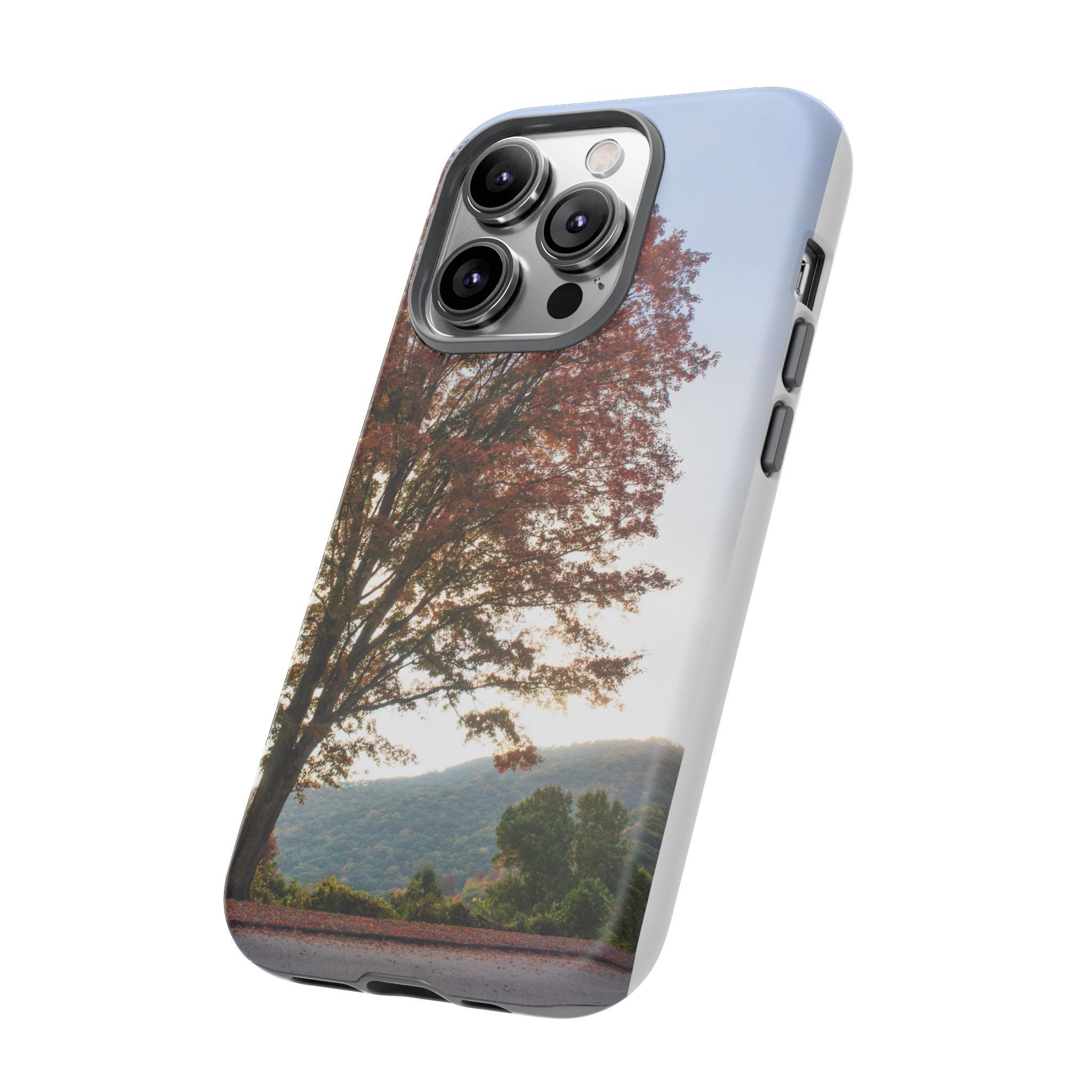 Fall Tree Phone Case, Autumn Phone Cover, Nature Lover Gift, iPhone Case, Custom Tough Cases