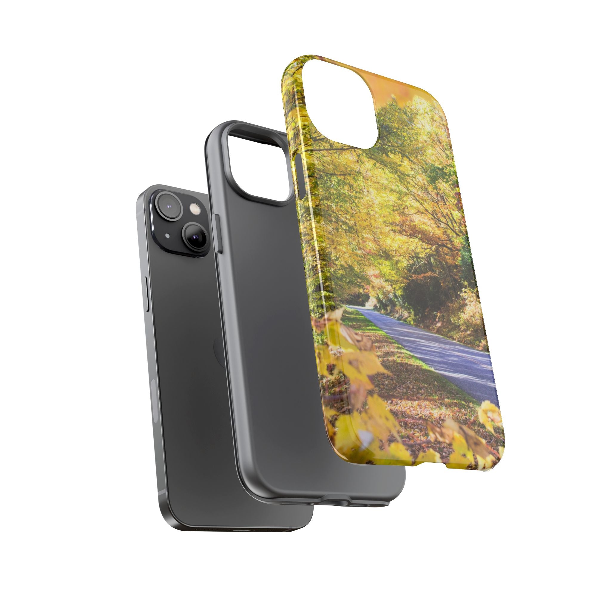 Autumn Landscape Phone Case - Nature Lover Gift, Fall Decor, Eco-Friendly Case, Phone Accessory for Hiking Enthusiasts