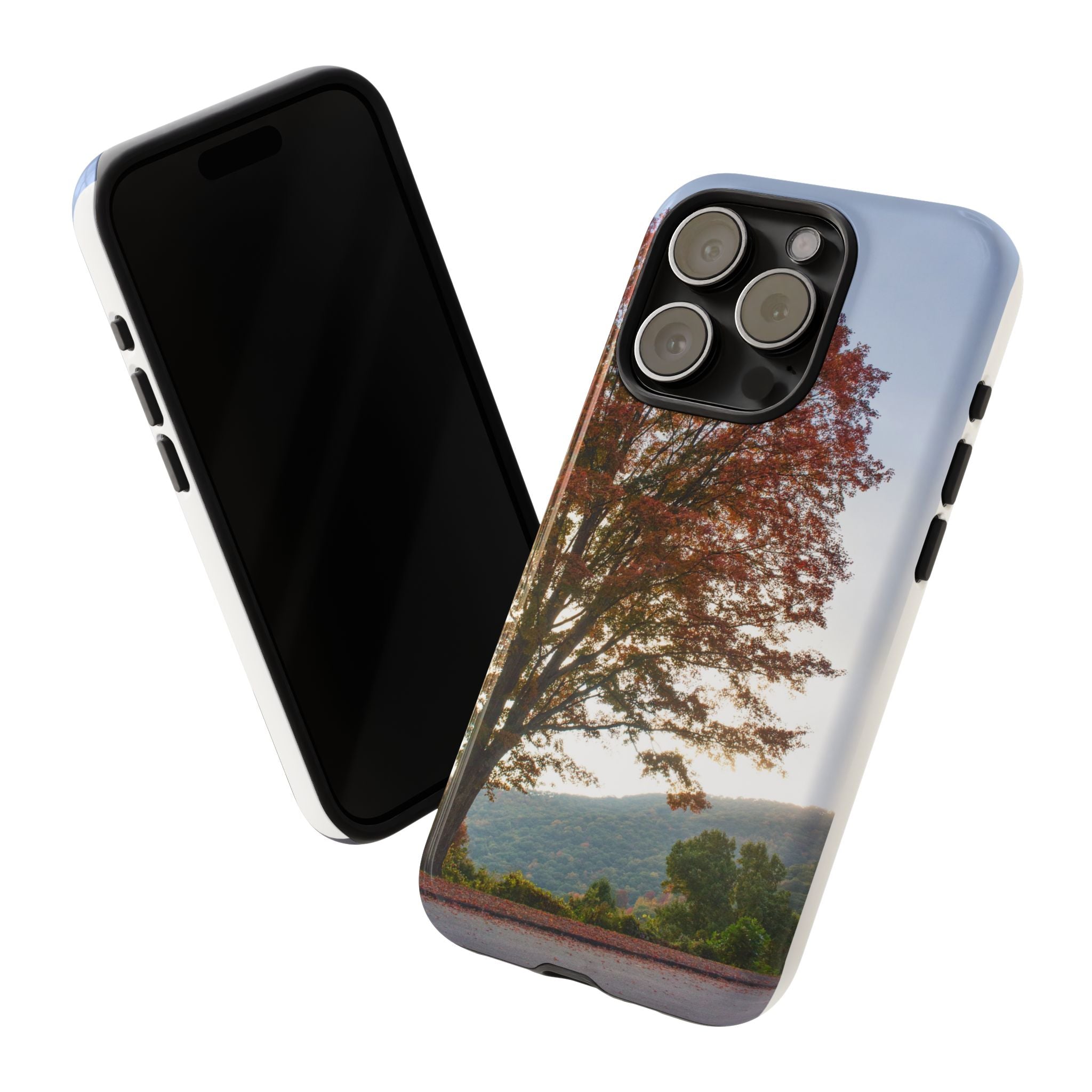 Fall Tree Phone Case, Autumn Phone Cover, Nature Lover Gift, iPhone Case, Custom Tough Cases