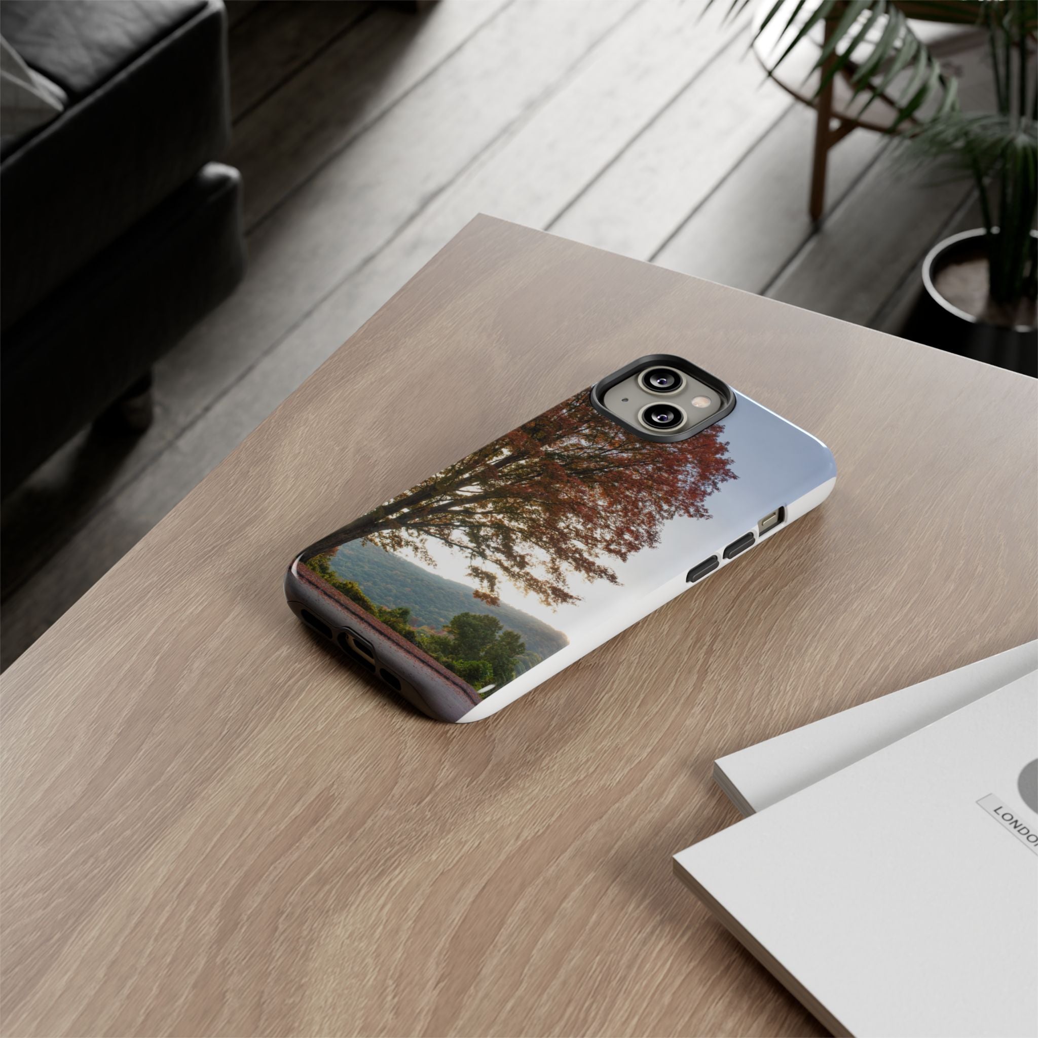 Fall Tree Phone Case, Autumn Phone Cover, Nature Lover Gift, iPhone Case, Custom Tough Cases