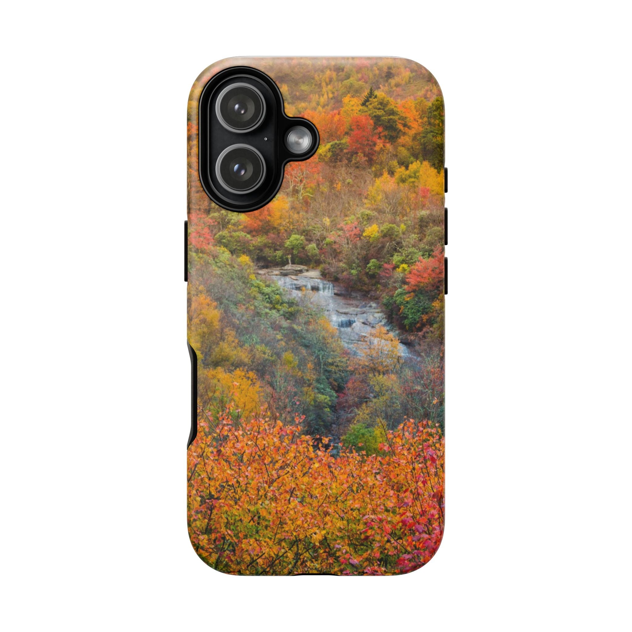 Nature-Inspired Phone Case, Tough Cases, Fall Landscape Design, Eco-Friendly, Protective Cover, Gifts for Nature Lovers