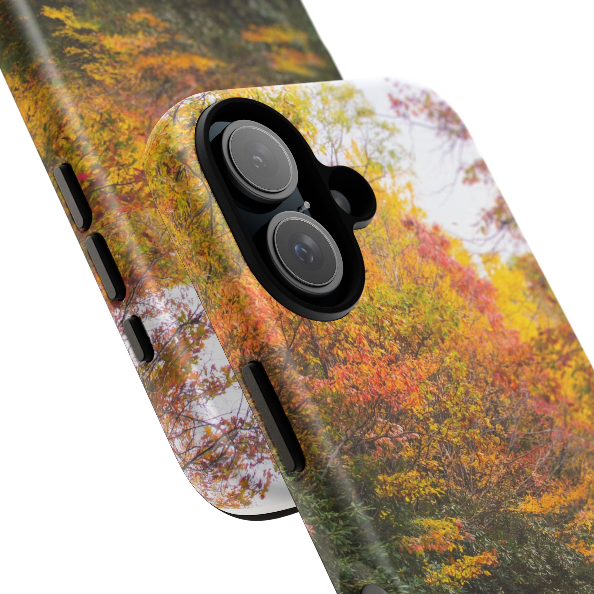 Fall Landscape Phone Case, Autumn iPhone Cover, Unique Tough Cases, Nature Lover Gift, Seasonal Phone Accessory, Eco-Friendly Design