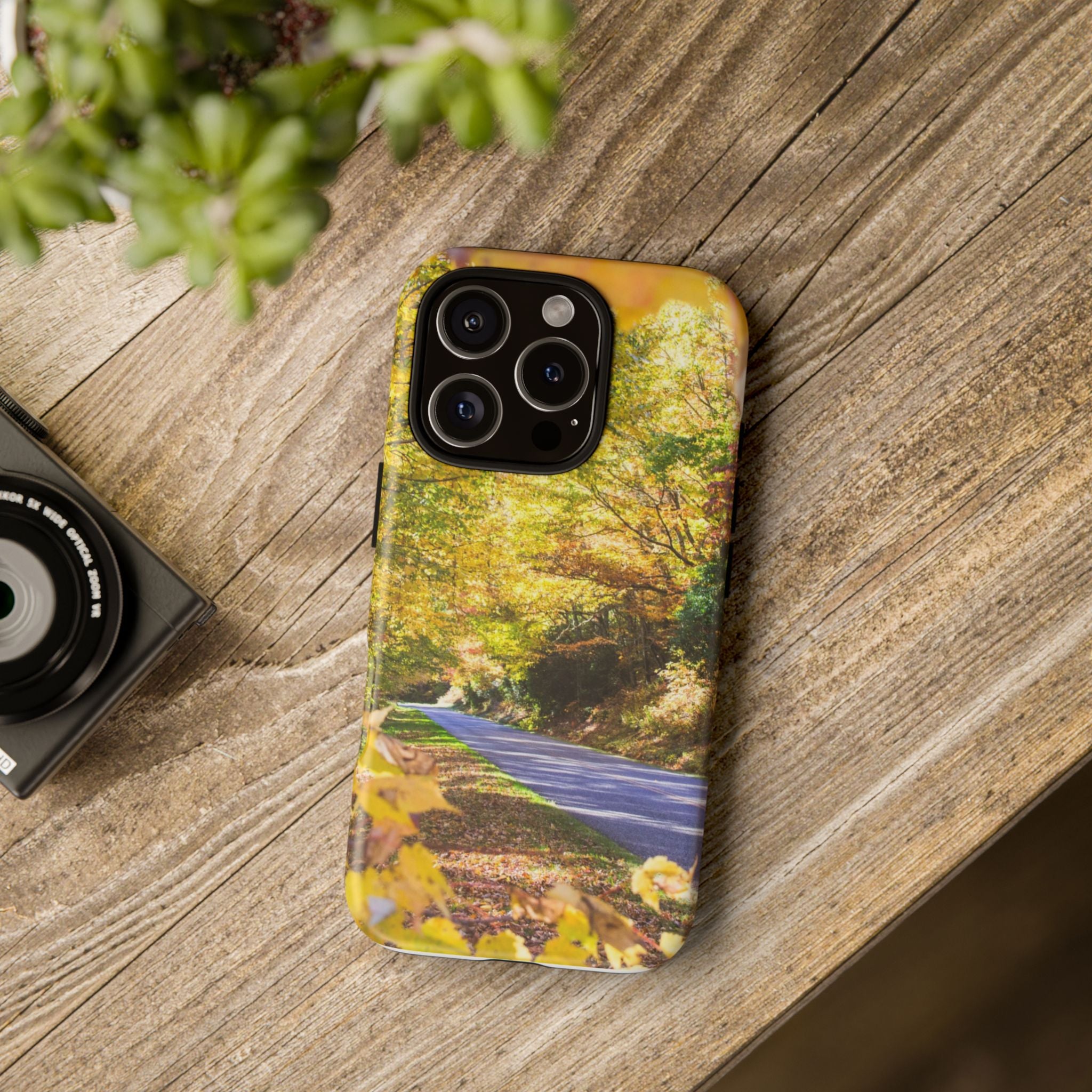 Autumn Landscape Phone Case - Nature Lover Gift, Fall Decor, Eco-Friendly Case, Phone Accessory for Hiking Enthusiasts