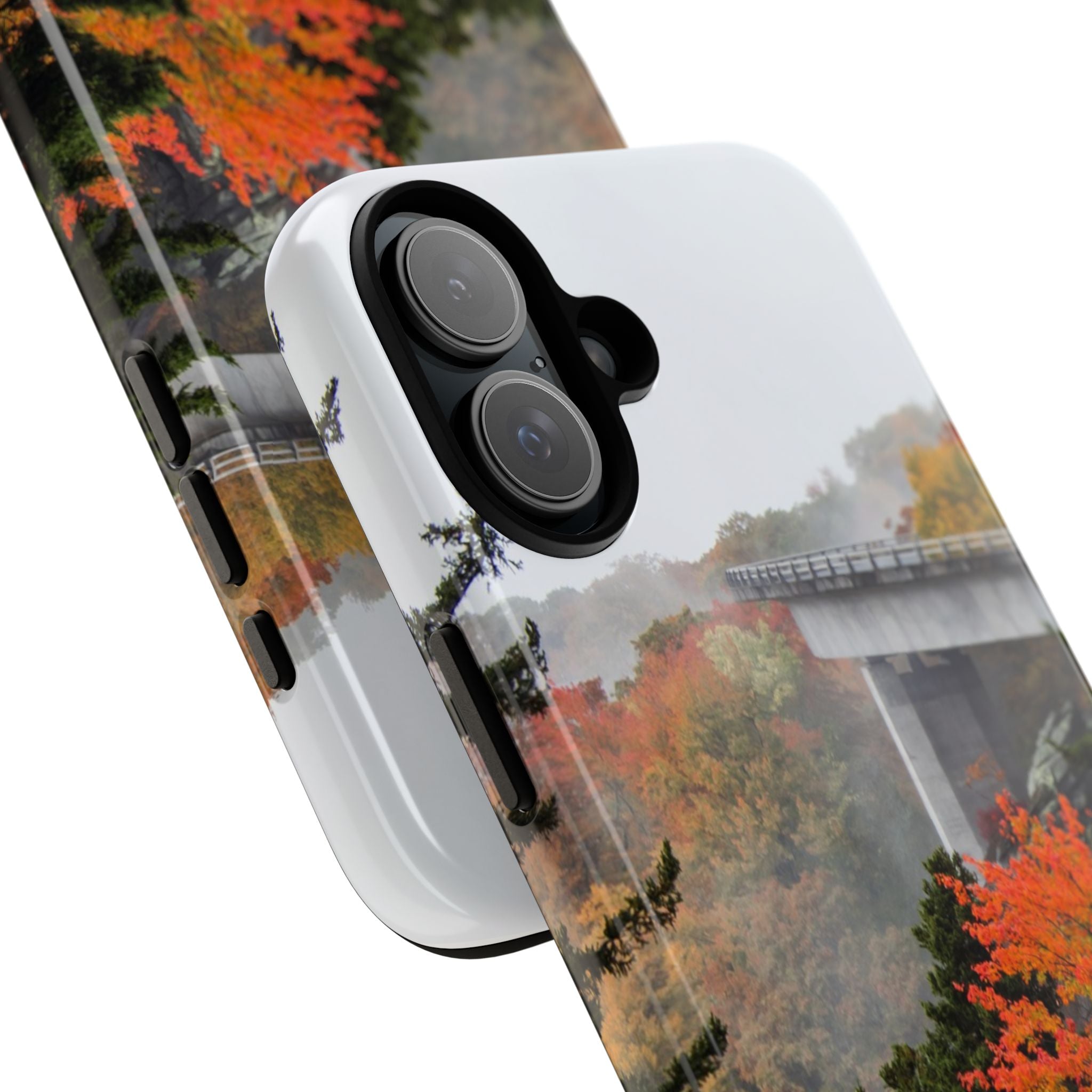 Autumn Landscape Phone Case, Fall Phone Cover, Tough Cases, Nature Lover Gift, Seasonal Decor